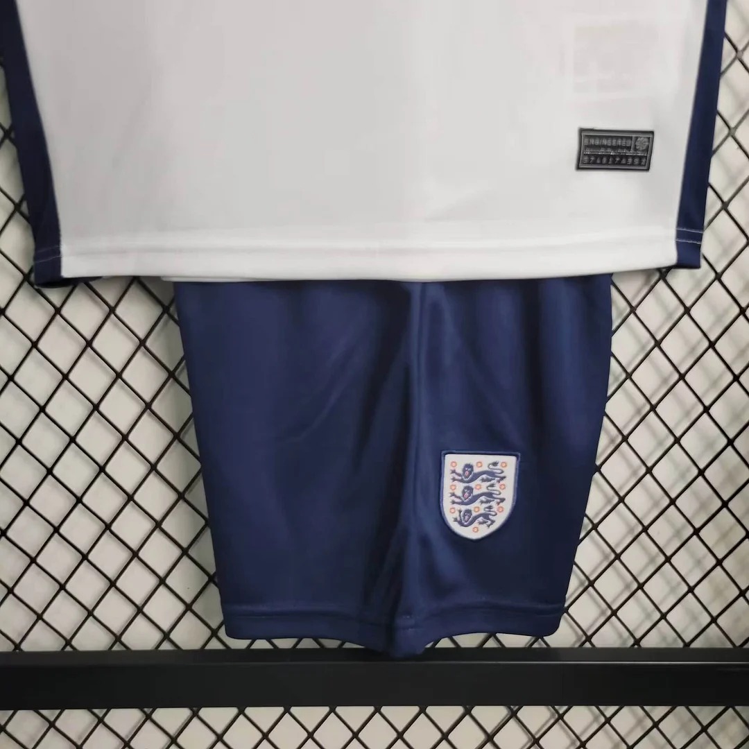 SIUjerseys-England 2024 Home Stadium Kids Kit