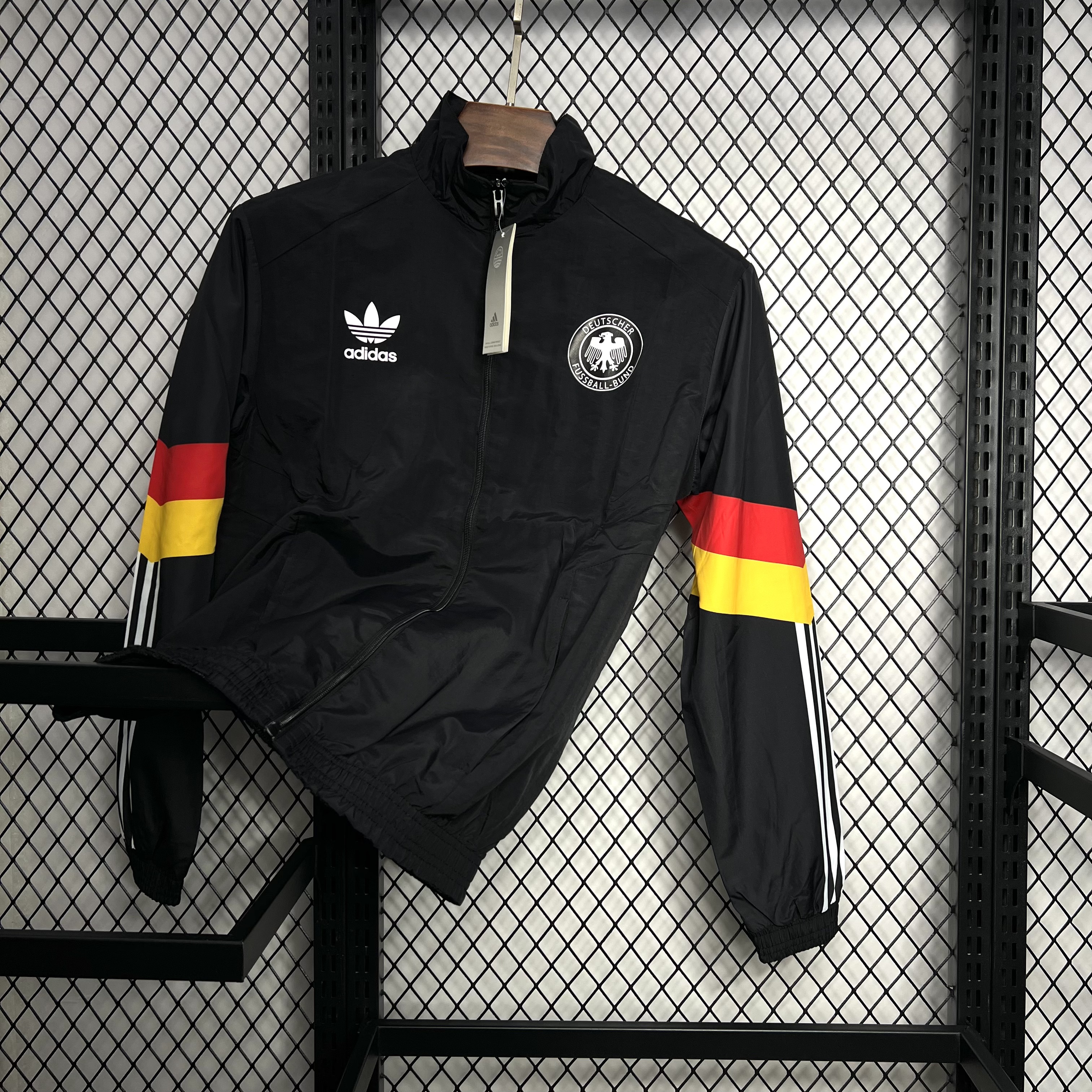 SIUjerseys-Germany 2024 Black Windbreaker - Player Version