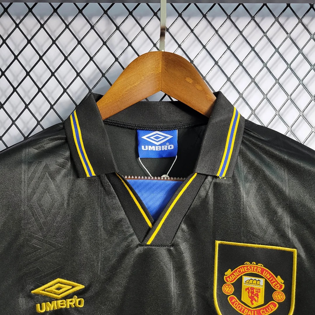 ManixJersey.com | Retro Manchester United 93-94 Away Jersey -Customize Name, Number and Patch | Worldwide Shipping