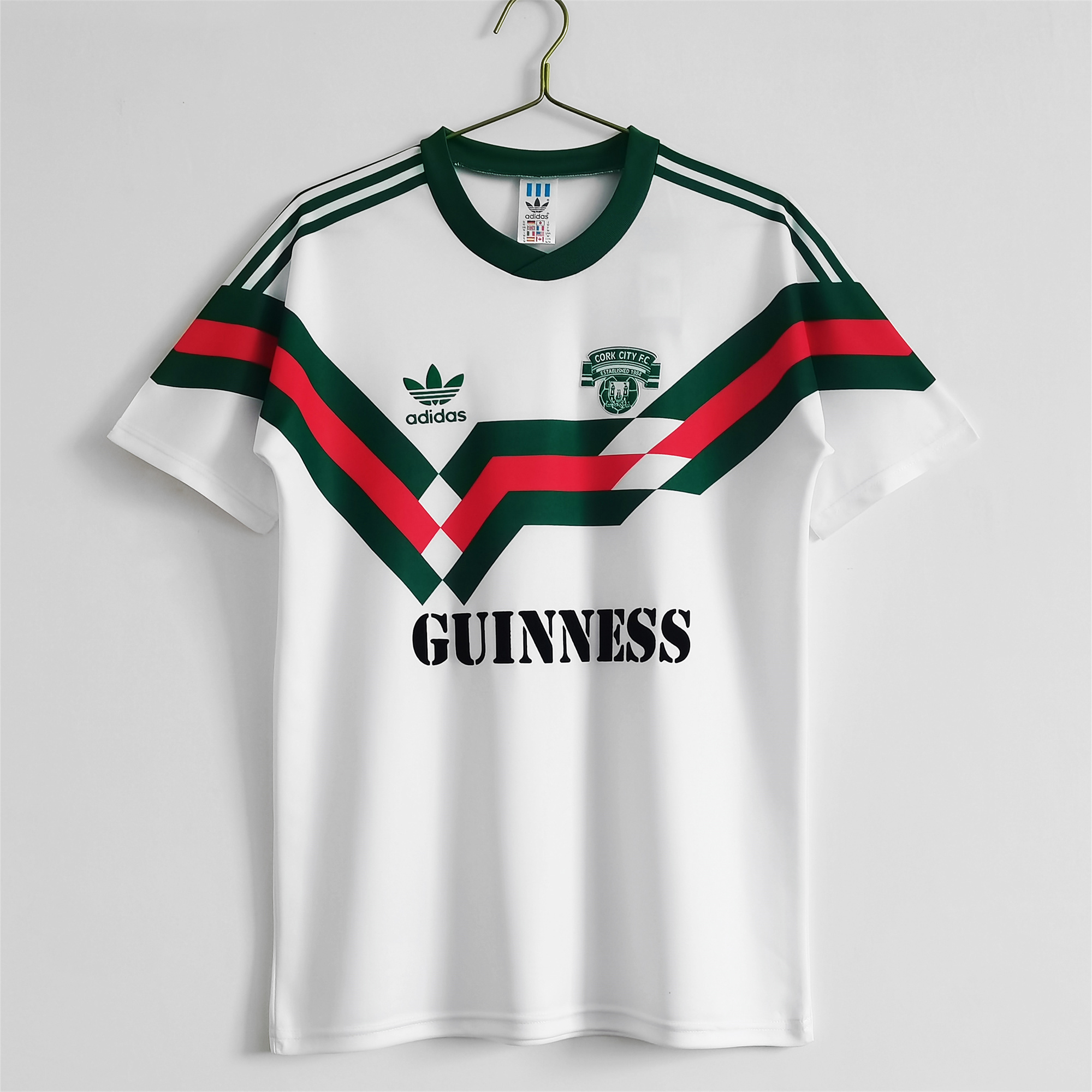 ManixJersey.com | Retro Cork City 1989-91 Home Jersey -Customize Name, Number and Patch | Worldwide Shipping