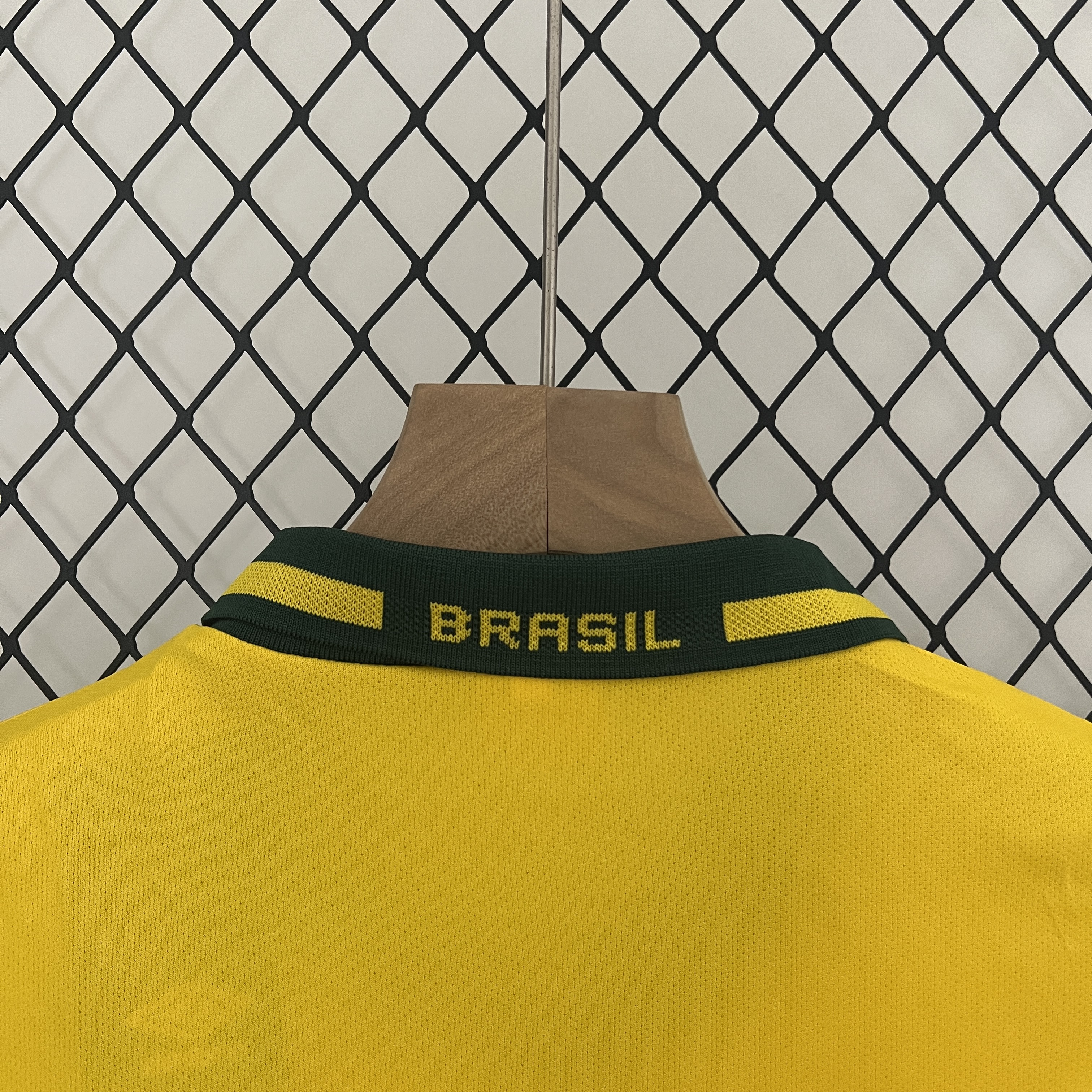 ManixJersey.com | Retro Brazil 1993-94 Home Stadium Kids Kit -Customize Name, Number and Patch | Worldwide Shipping
