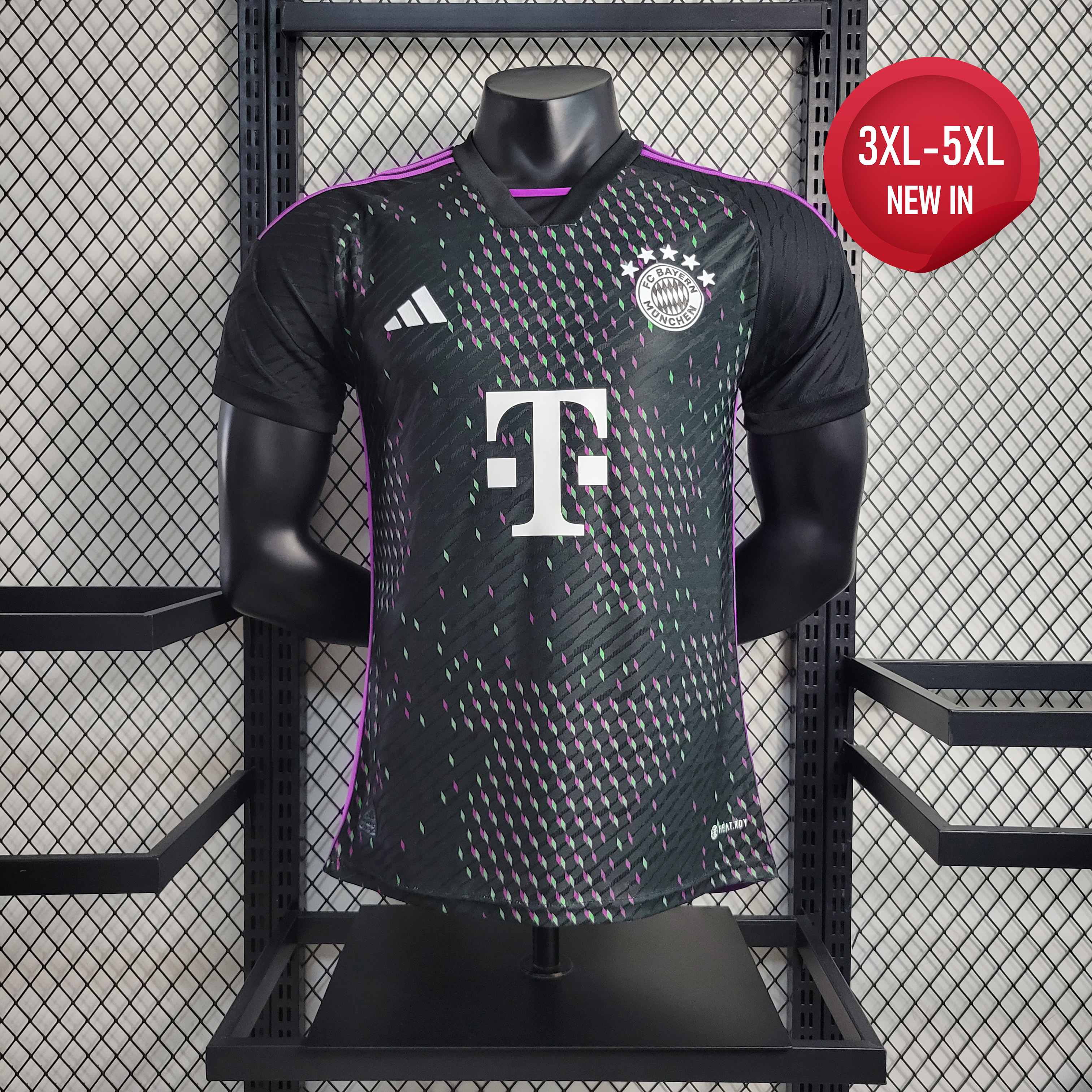 Bayern Munich 23-24 Away Jersey - Player Version:football jersey mysite: unitedjerseyfootball 邓江浪:football