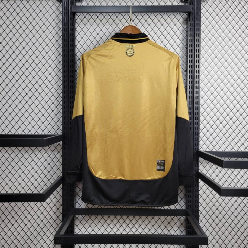 SIUjerseys-Retro Manchester United 01-02 100th Anniversary Long Sleeve Special Edition Jersey