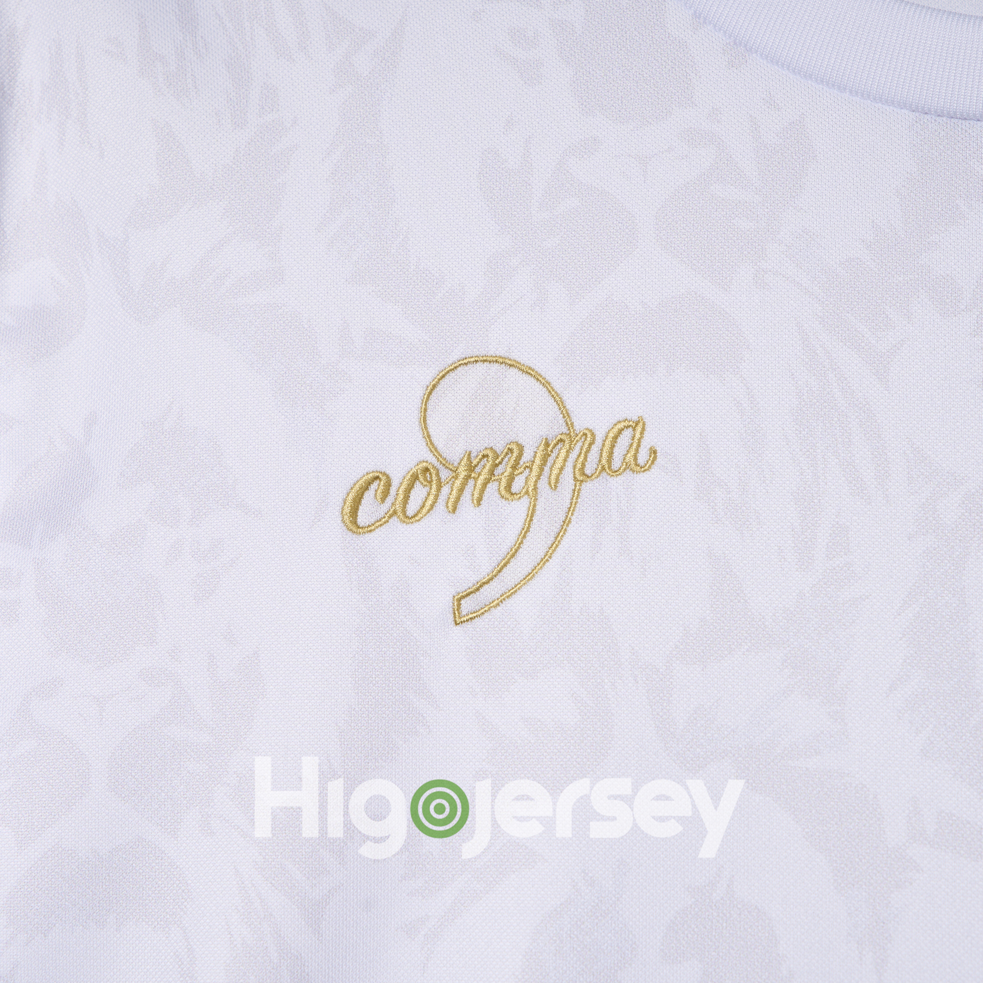 Higojerseys-England 2024-25 COMMA White Special Edition Jersey - Fans Version