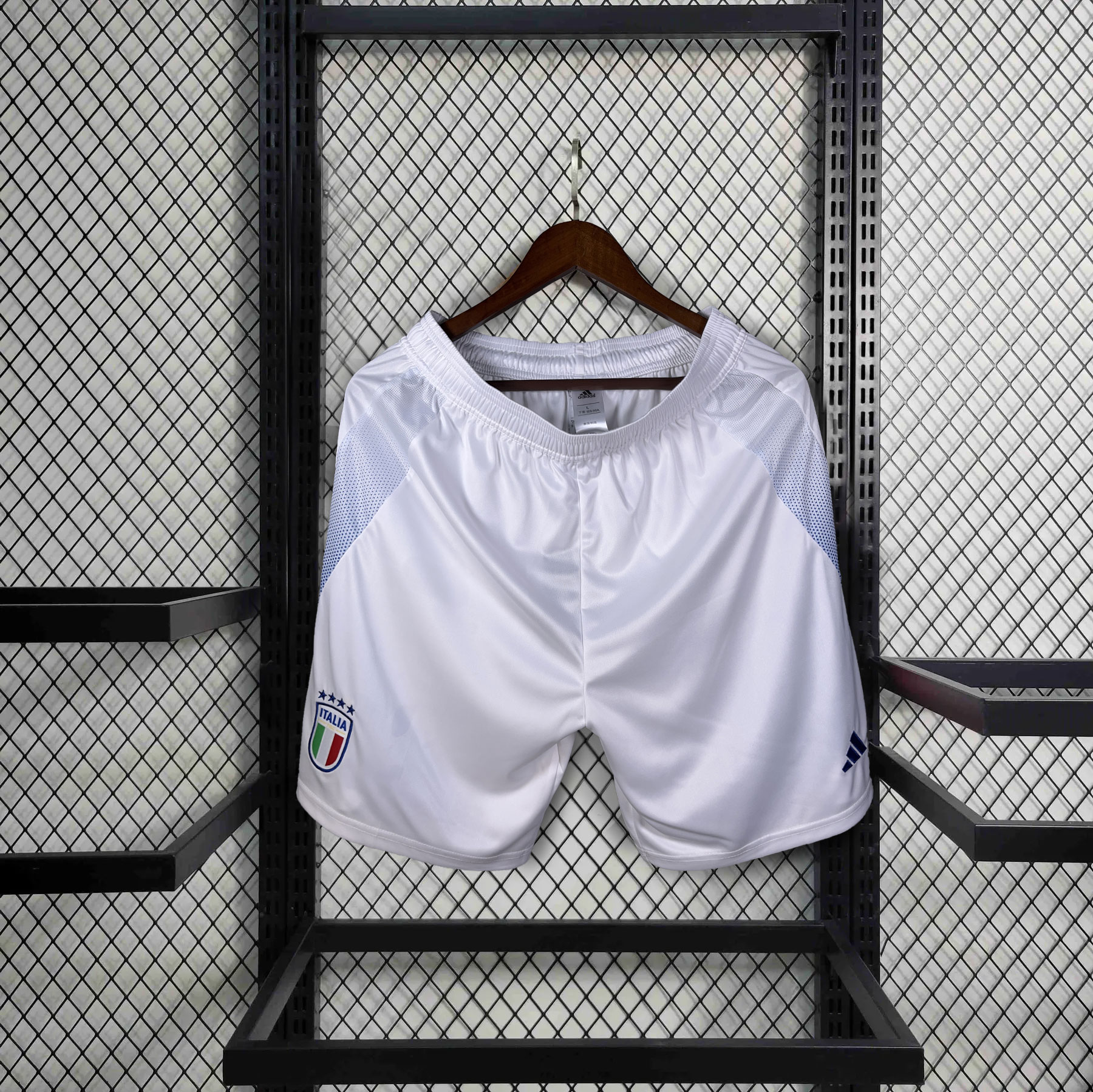 ManixJersey.com | Italy 2024 Home Shorts - Fans Version -Customize Name, Number and Patch | Worldwide Shipping