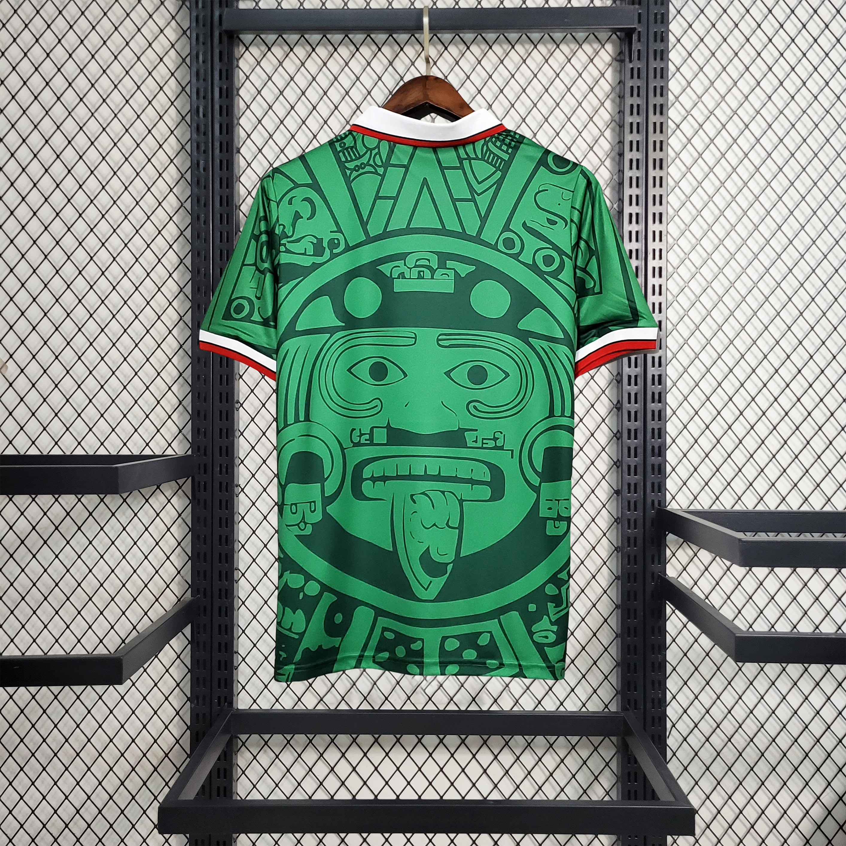 GlobeJersey-Retro Mexico 1998 Home Jersey