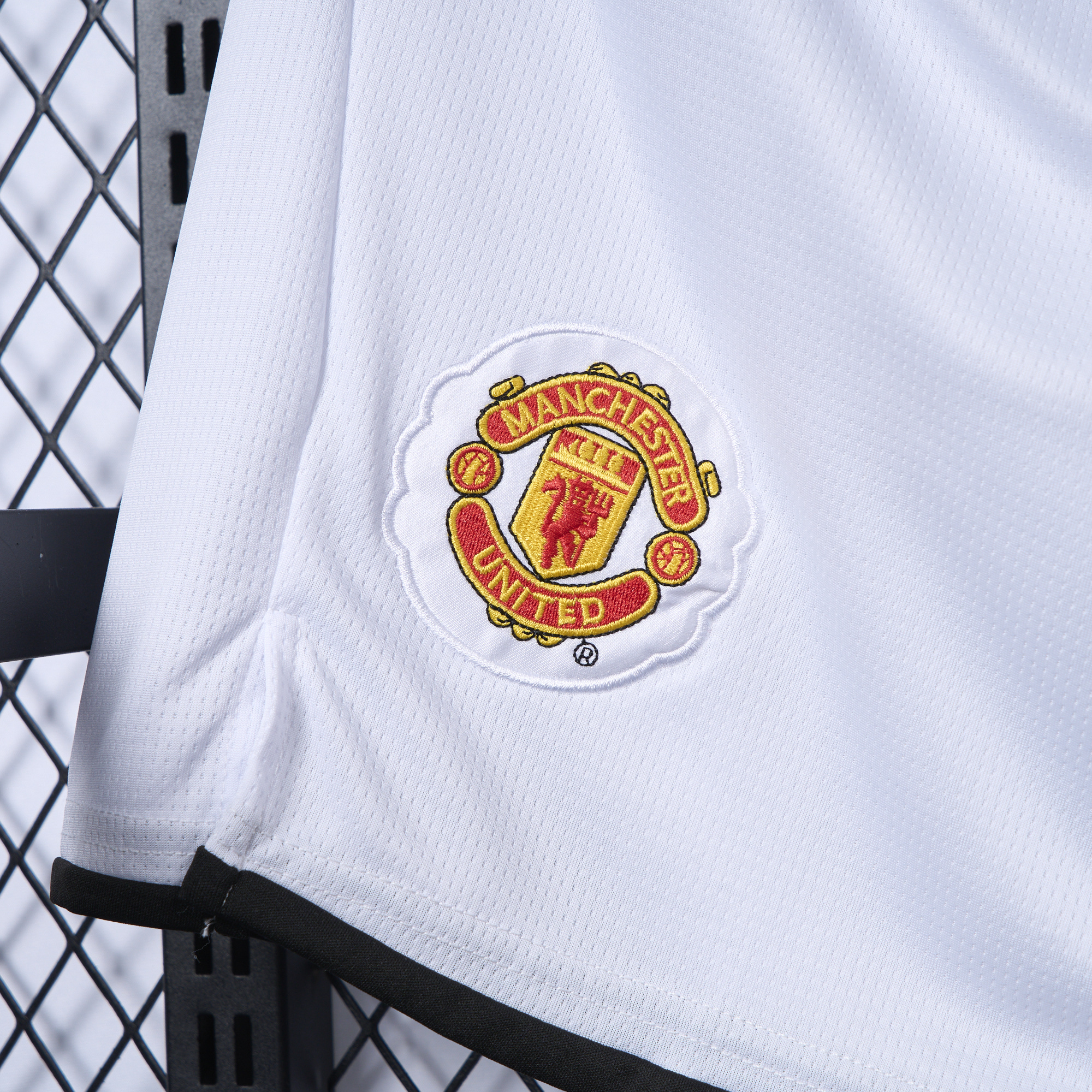 ManixJersey.com | Retro Manchester United 2007-08 Home Shorts -Customize Name, Number and Patch | Worldwide Shipping