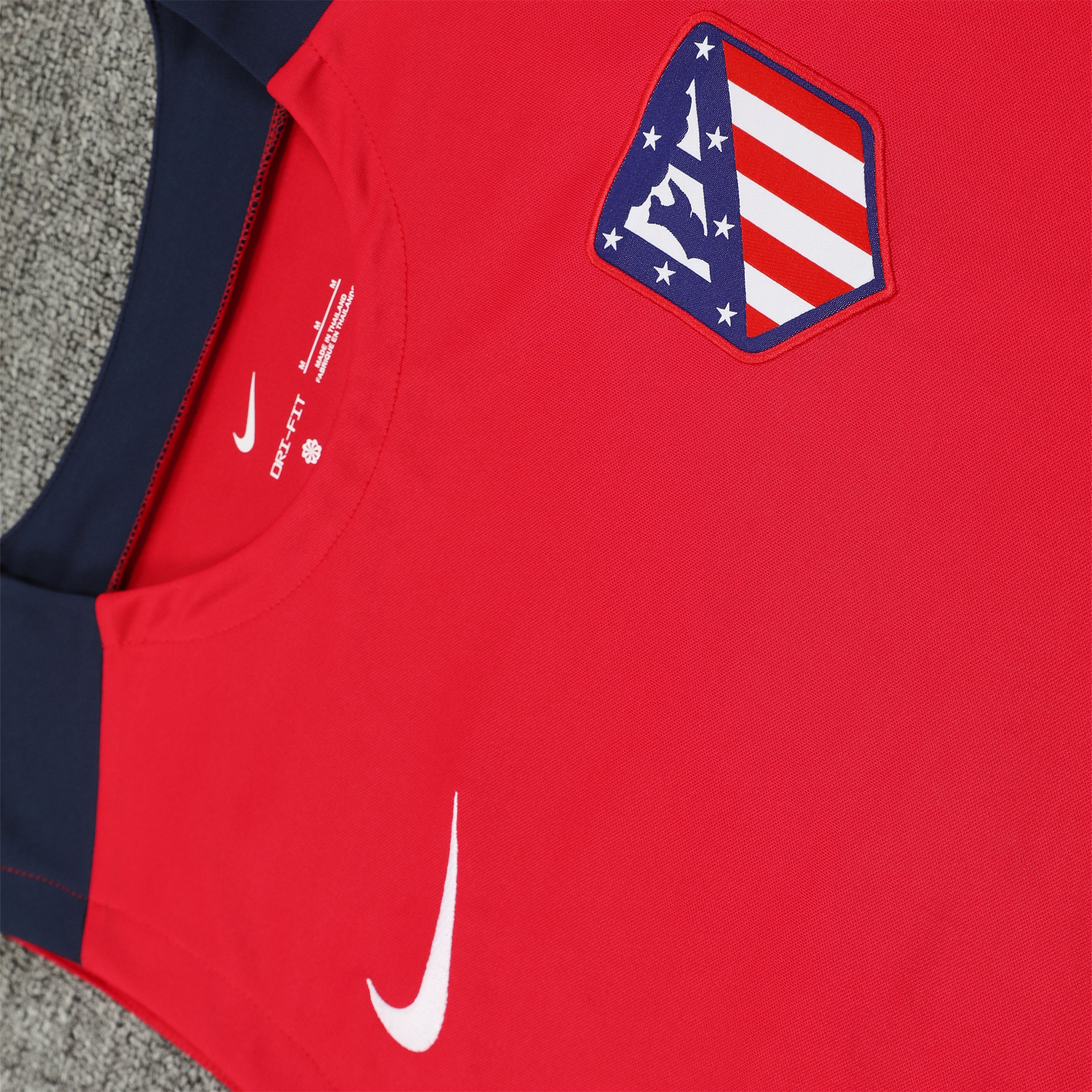ManixJersey.com | Atletico Madrid 24-25 Vest Training Set - Red -Customize Name, Number and Patch | Worldwide Shipping