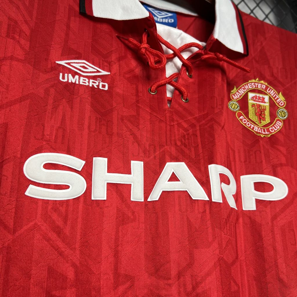 foot-Retro Manchester United 92-94 Home Jersey