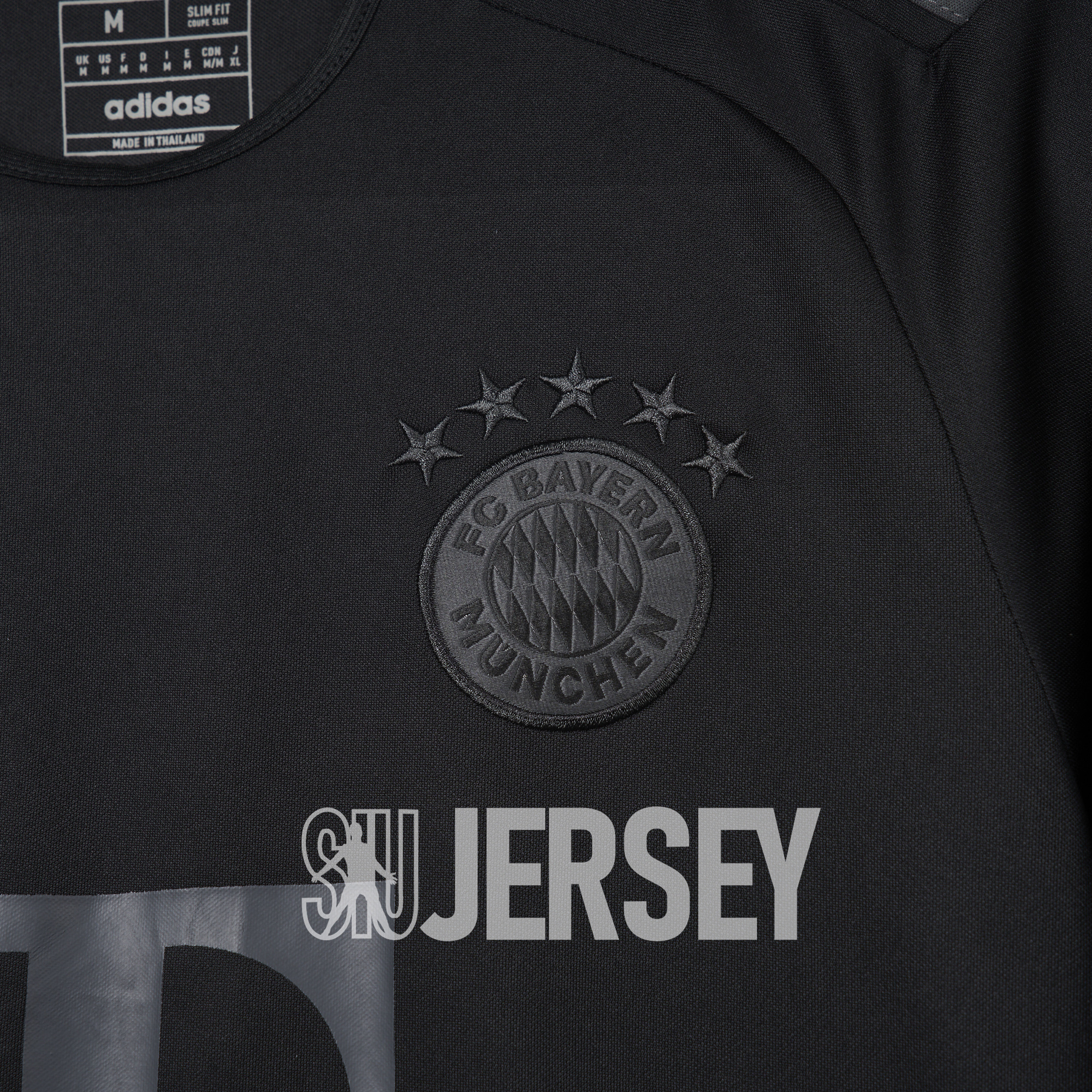 SIUjerseys-Bayern Munich 24-25 Pure Black Special Edition Jersey - Fans Version