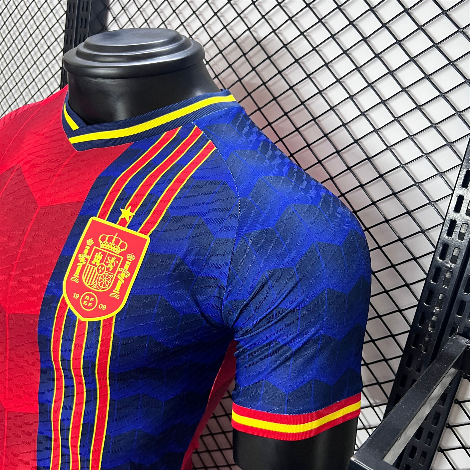 ManixJersey.com | Spain 2024 Red Special Edition Jersey - Player Version -Customize Name, Number and Patch | Worldwide Shipping