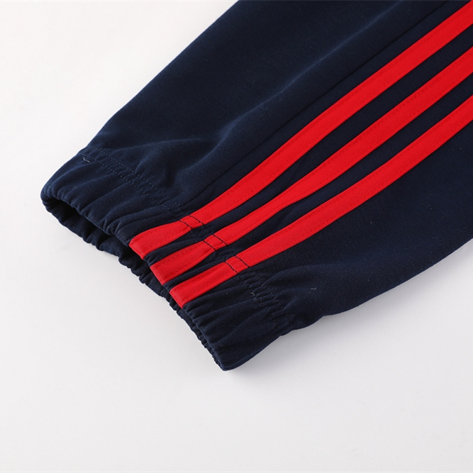 SIUjerseys-Arsenal 24-25 Originals LFSTLR Training Hoodie Set - Red Hoodie and Deep Blue Pants