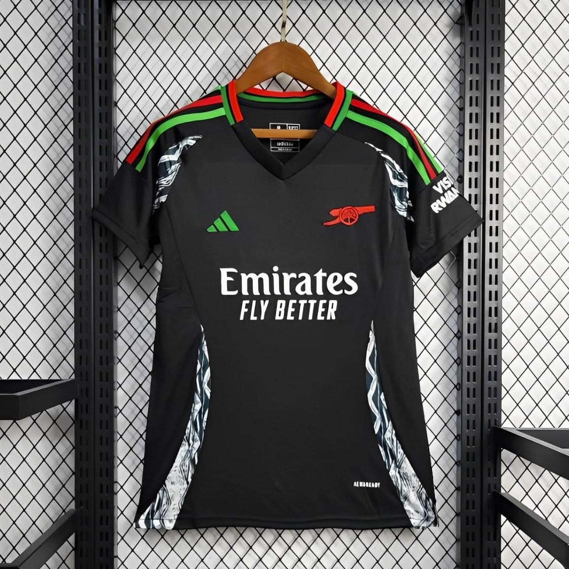 ManixJersey.com | Women's Arsenal 24-25 Away Jersey -Customize Name, Number and Patch | Worldwide Shipping