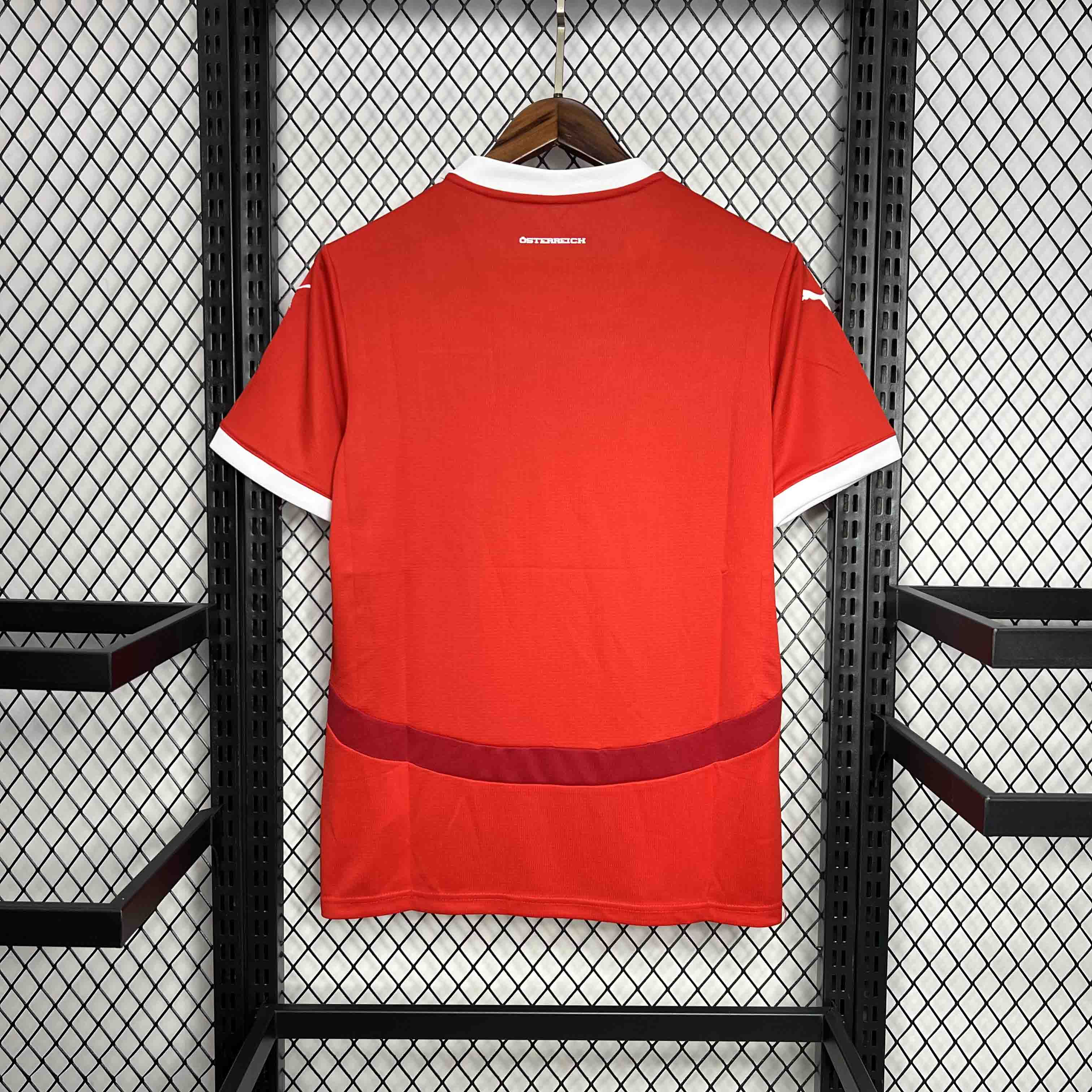 foot-Austria 2024 Home Stadium Jersey - Fans Version