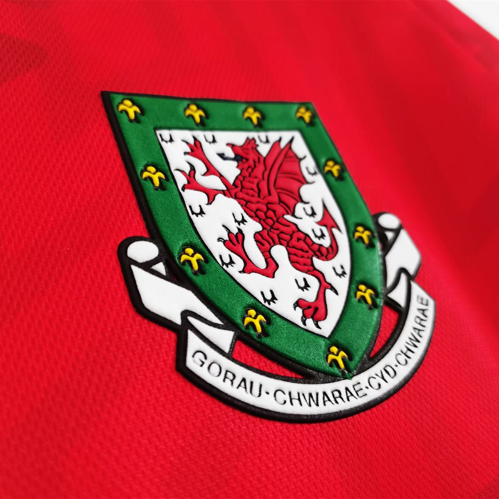 unitedfutballjersey-Retro Wales 1992 Home Stadium Jersey