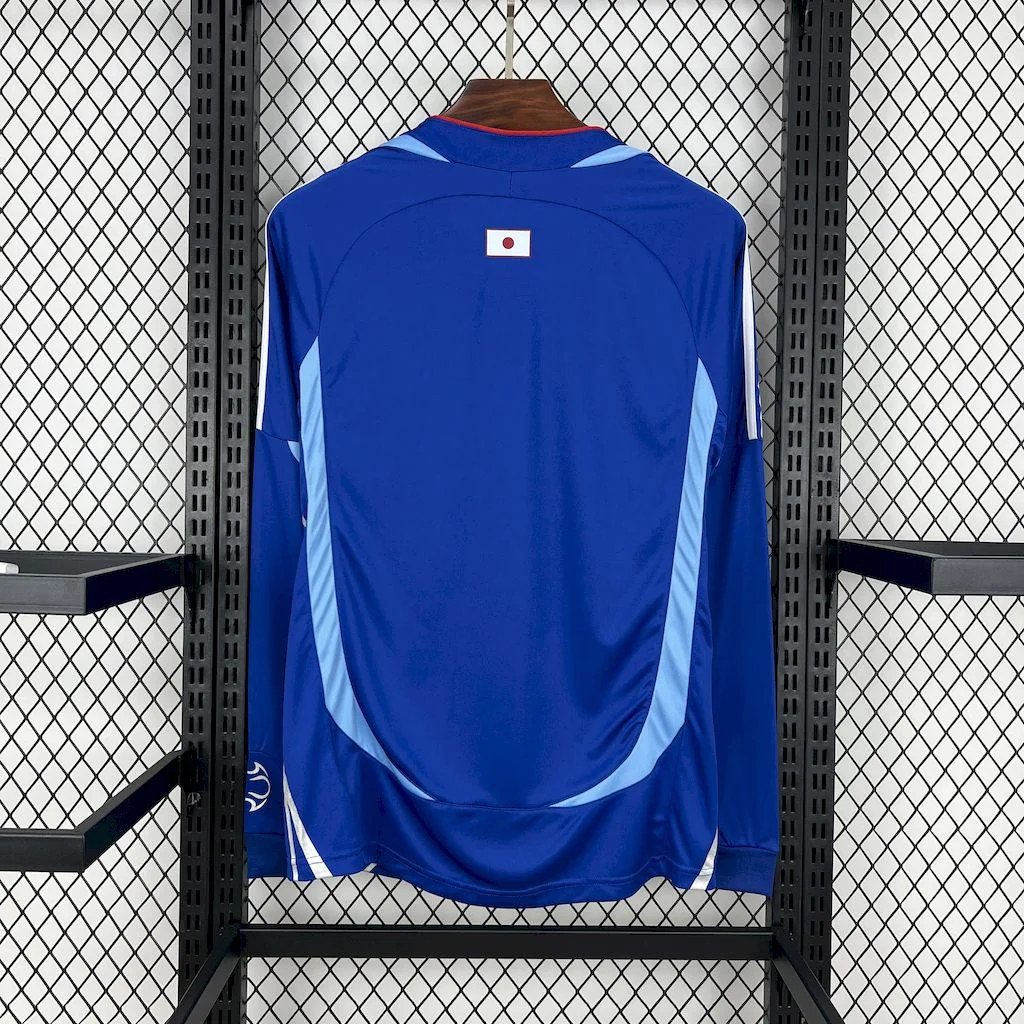 unitedfutballjersey-Retro Japan 2006 Home Long Sleeves Jersey