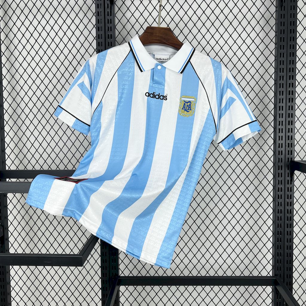SIUjerseys-Retro Argentina 1996 Home Jersey