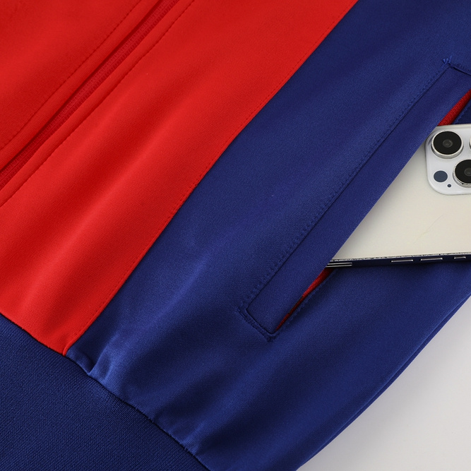 ManixJersey.com | Arsenal 24-25 Originals LFSTLR Jacket Training Tracksuit - Red and Blue -Customize Name, Number and Patch | Worldwide Shipping