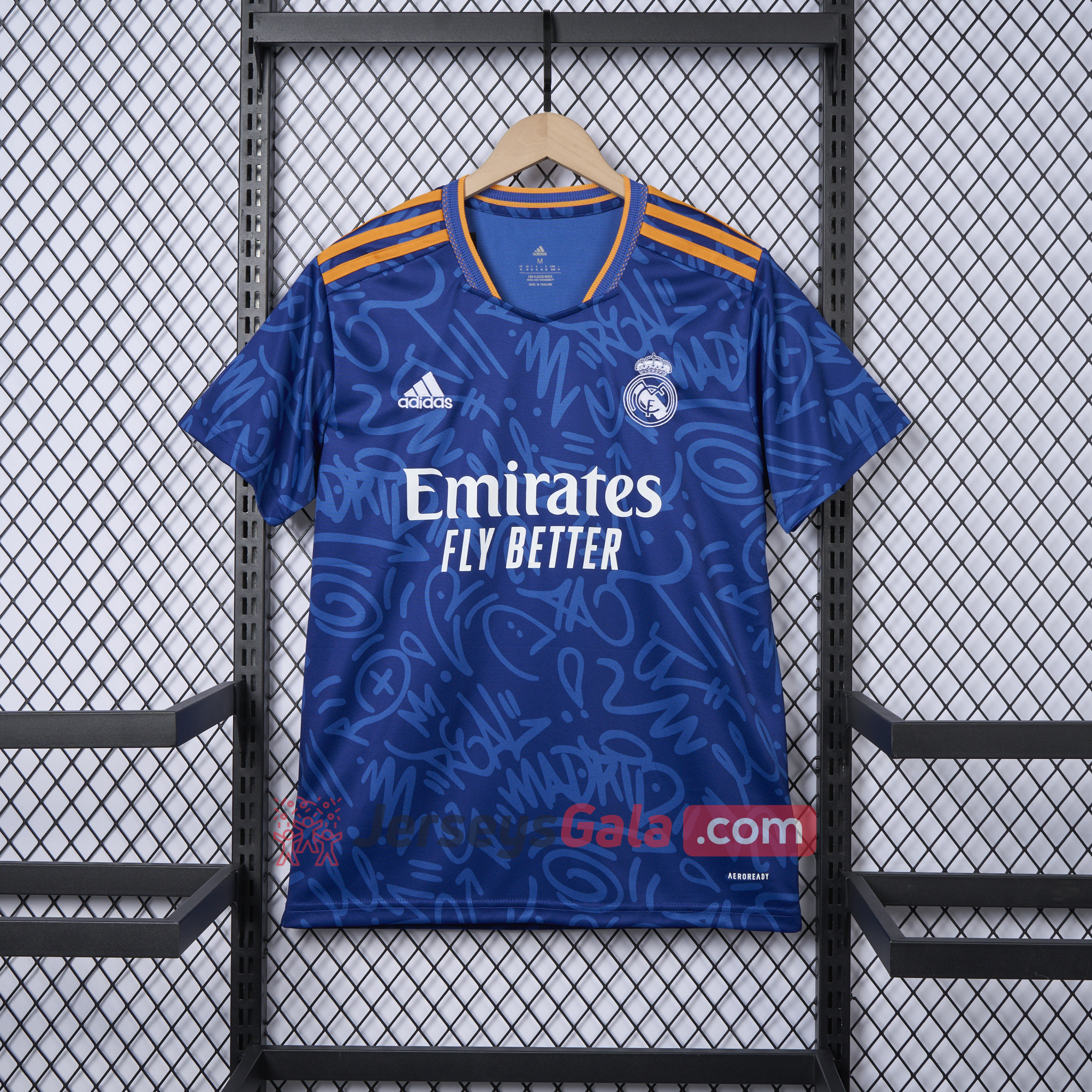 JerseysGala.com | Retro Real Madrid 2021-22 Away Jersey -Customize Name, Number and Patch | Worldwide Shipping