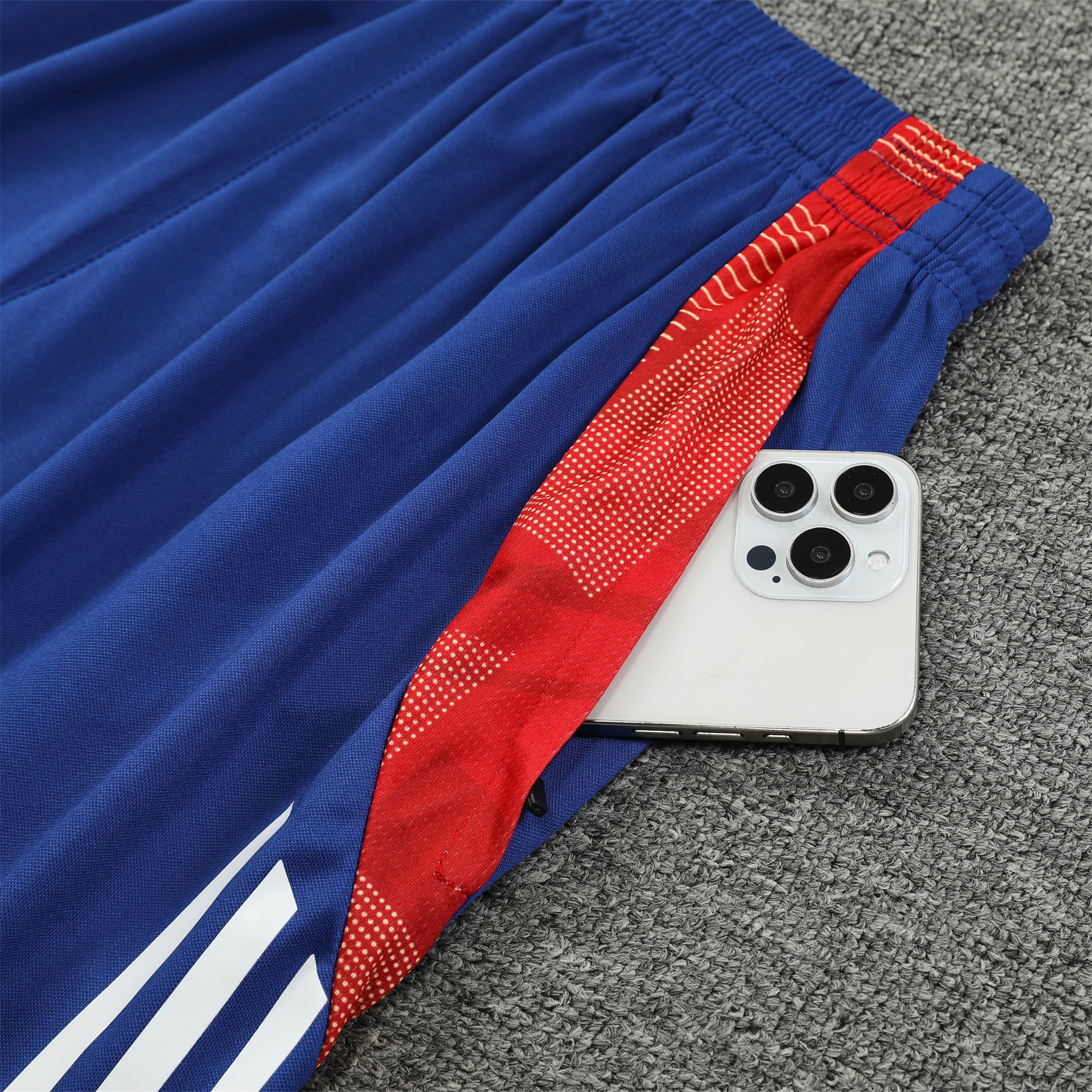 ManixJersey.com | Spain 24-25 Vest Training Set - Light Blue -Customize Name, Number and Patch | Worldwide Shipping