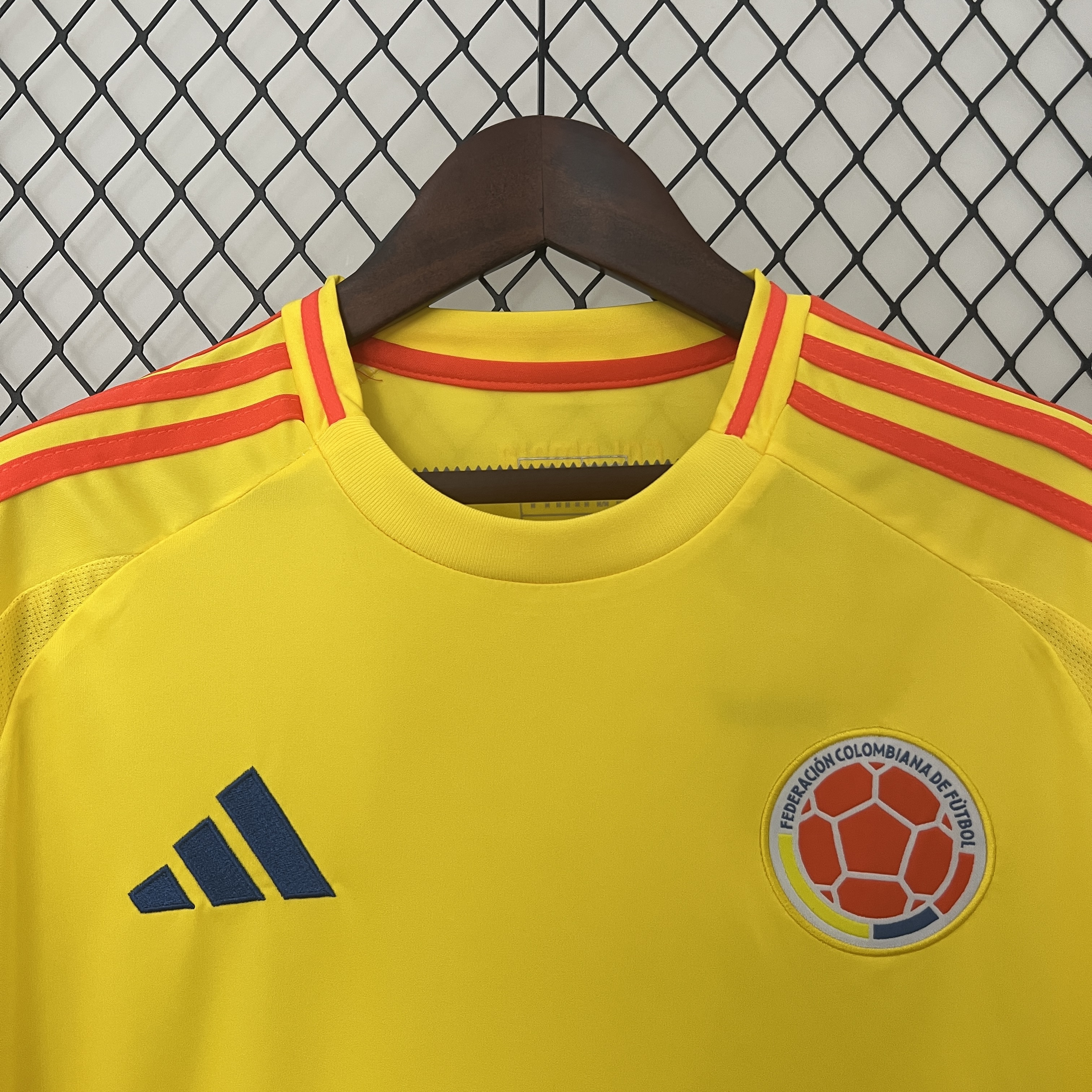 ManixJersey.com | Colombia 2024 Home Stadium Jersey - Fans Version -Customize Name, Number and Patch | Worldwide Shipping