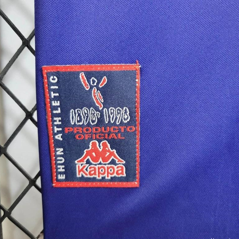 ManixJersey.com | Retro Athletic Bilbao 1997-98 Away Jersey -Customize Name, Number and Patch | Worldwide Shipping