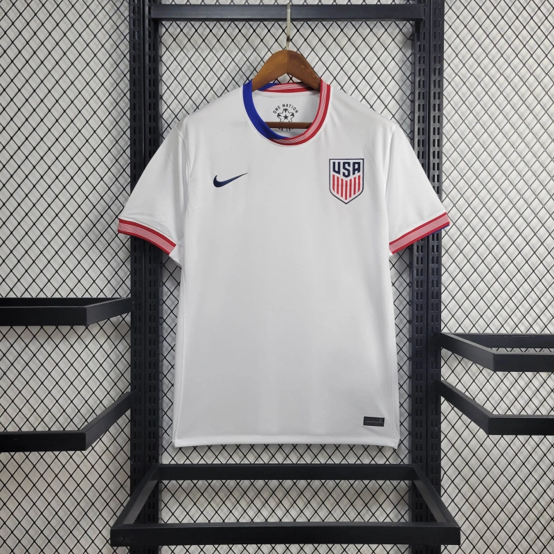 ManixJersey.com | United States USA 2024 Home Stadium Jersey - Fans Version -Customize Name, Number and Patch | Worldwide Shipping