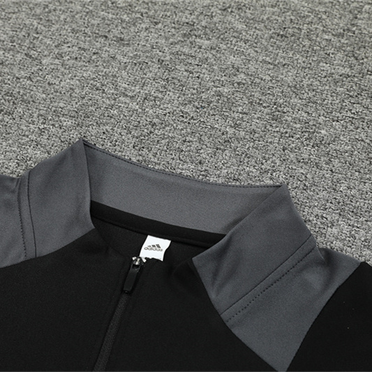 JerseysGala.com | Al Nassr Riyadh Victory 24-25 Long Sleeve Training Set - Black -Customize Name, Number and Patch | Worldwide Shipping