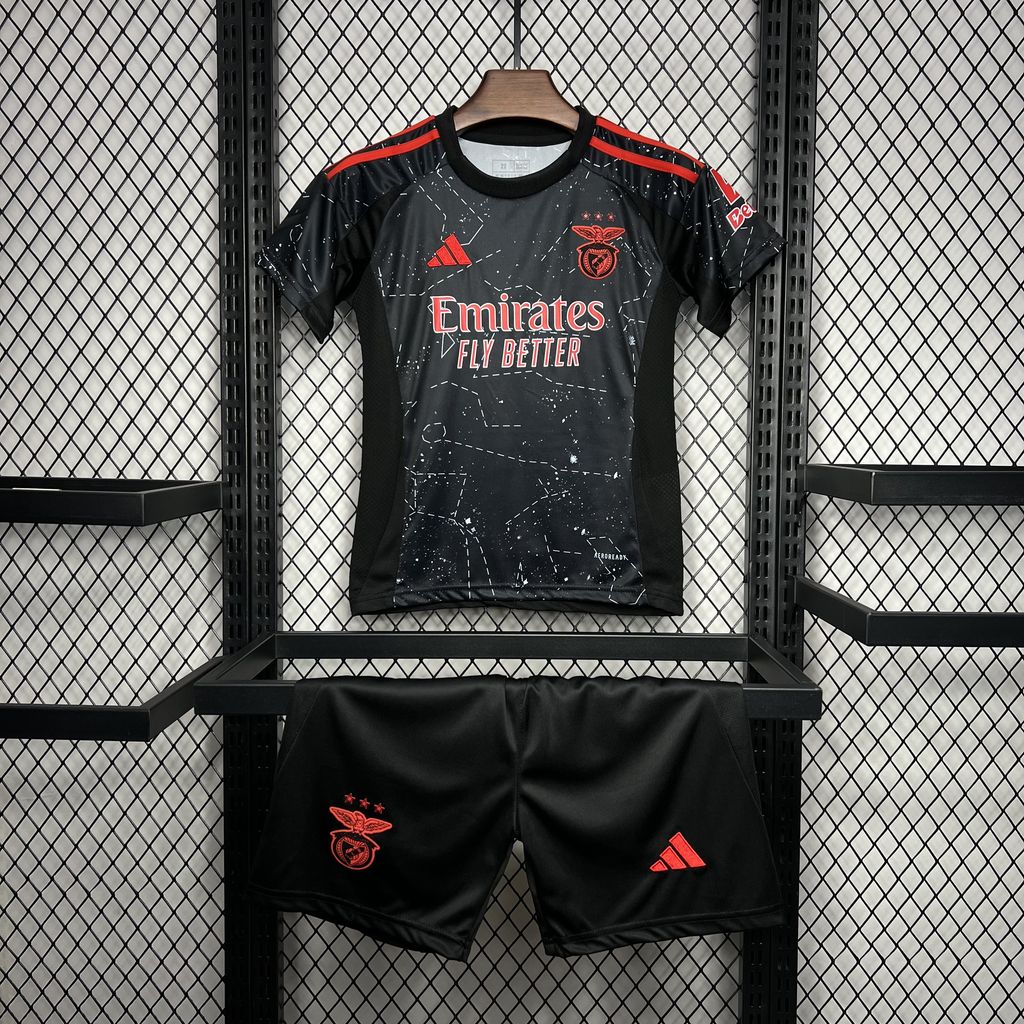 ManixJersey.com | Benfica 24-25 Away Kids Kit -Customize Name, Number and Patch | Worldwide Shipping
