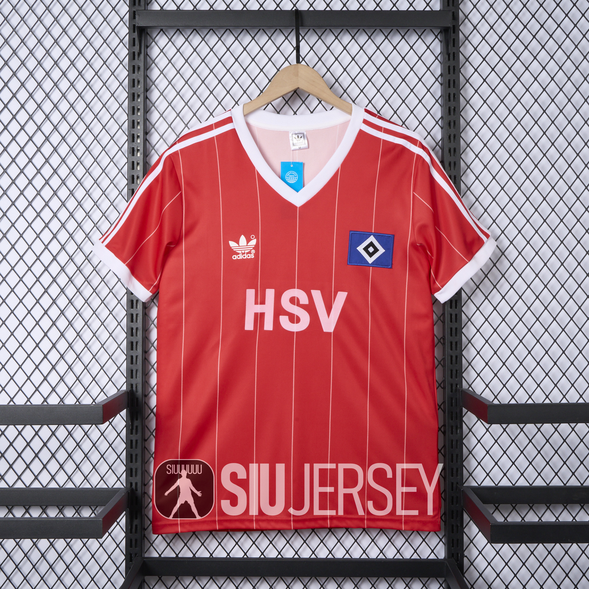 SIUjerseys-Retro Hamburger SV 83-84 Away Stadium Jersey