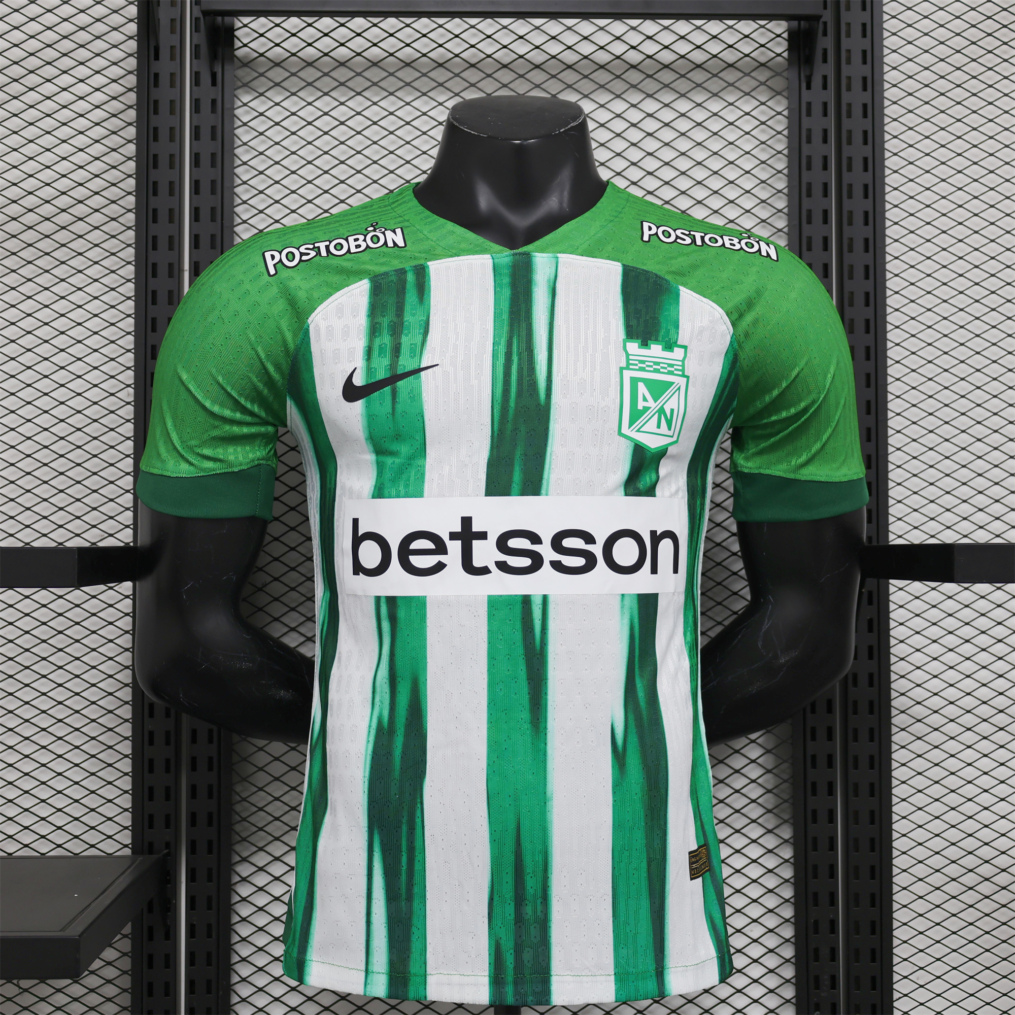 ManixJersey.com | Atlético Nacional 24-25 Home Stadium Jersey - Player Version -Customize Name, Number and Patch | Worldwide Shipping