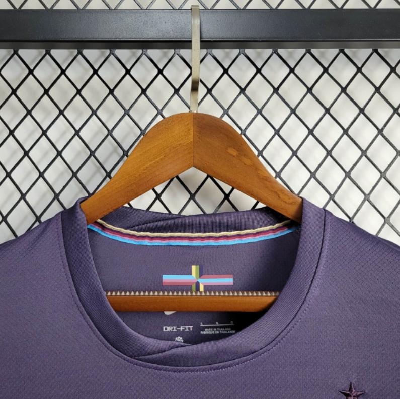 ManixJersey.com | England 2024 Away Stadium Long Sleeve Jersey - Fans Version -Customize Name, Number and Patch | Worldwide Shipping