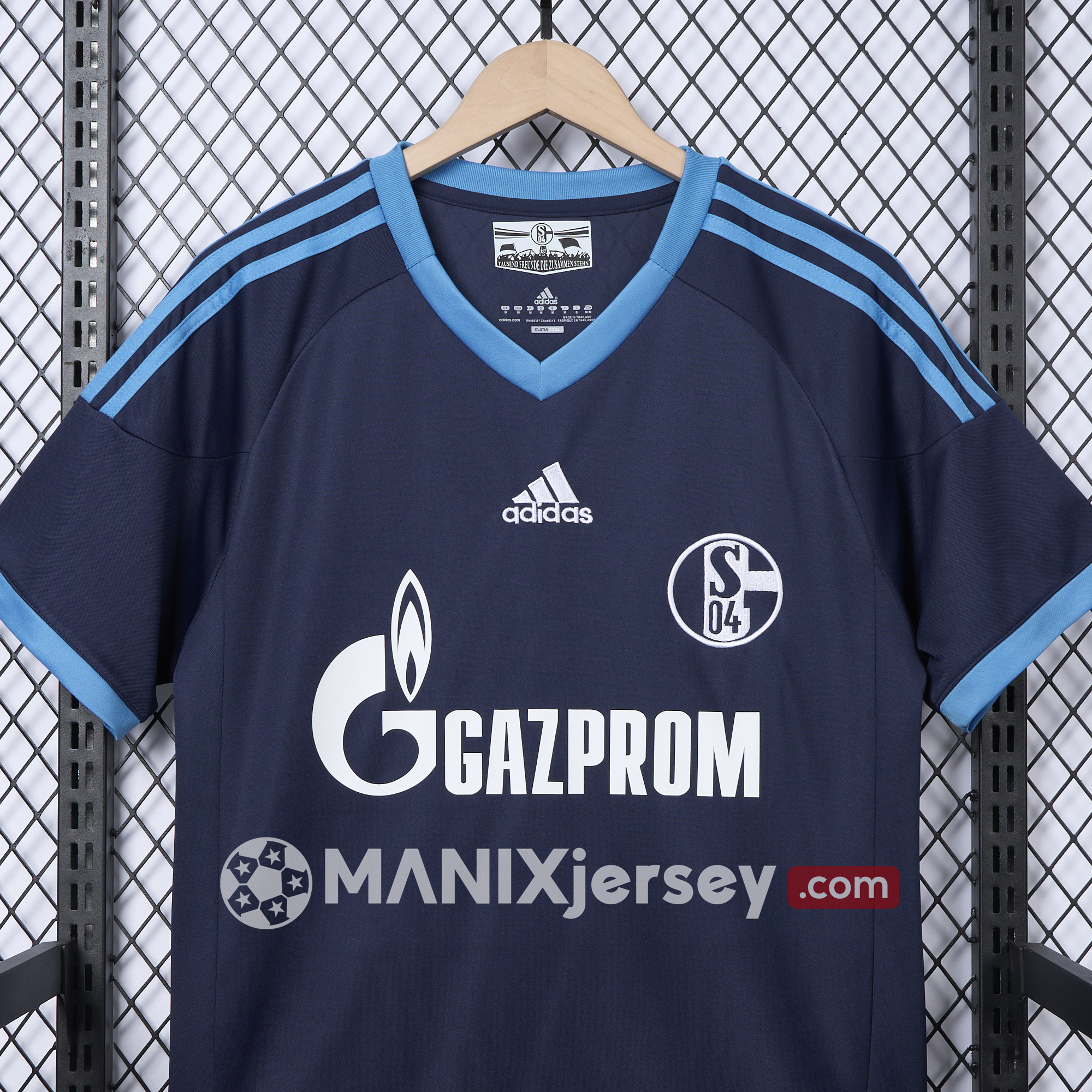ManixJersey.com | Retro Schalke 04 2010-11 Away Jersey -Customize Name, Number and Patch | Worldwide Shipping