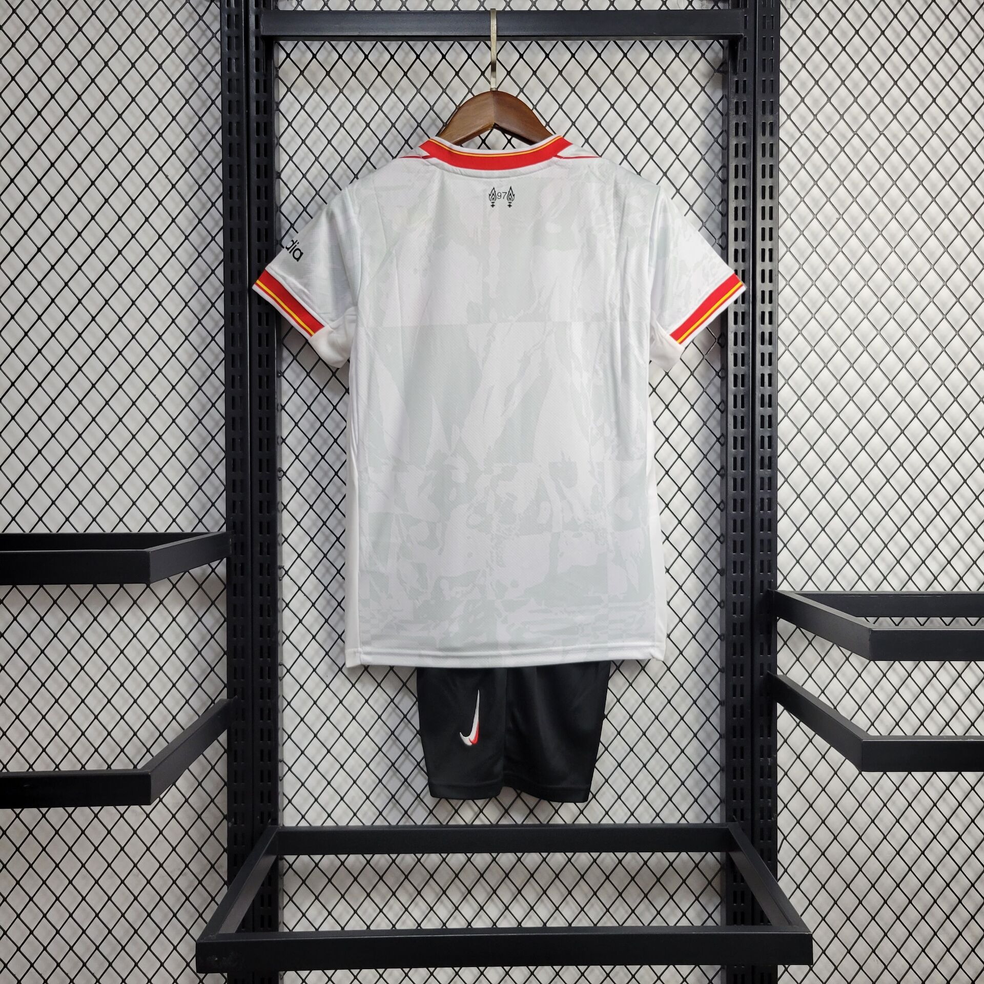 unitedfutballjersey-Liver.pool 24-25 Third Kids Kit