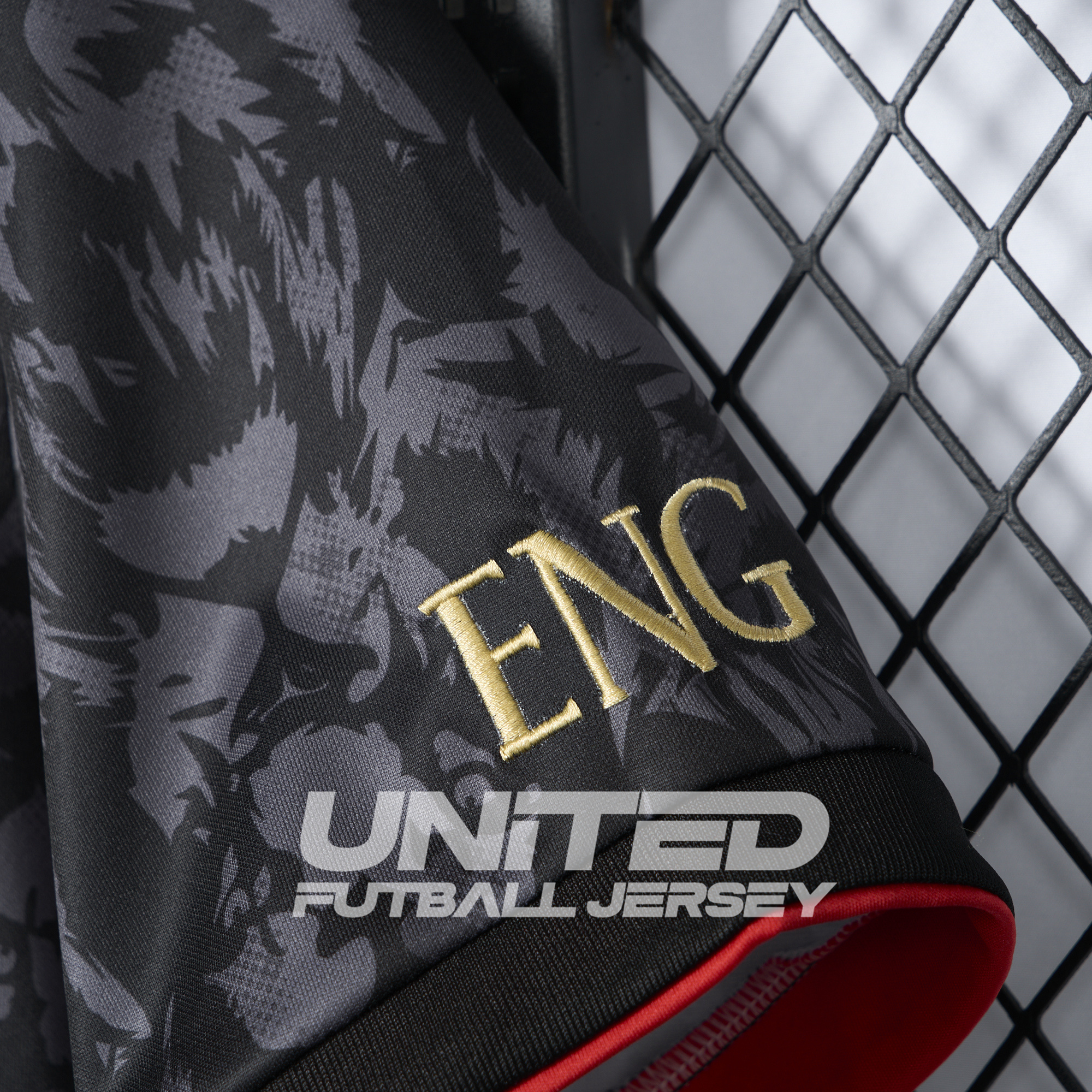 foot-England 2024 Black The Lions Special Edition Jersey - Fans Version