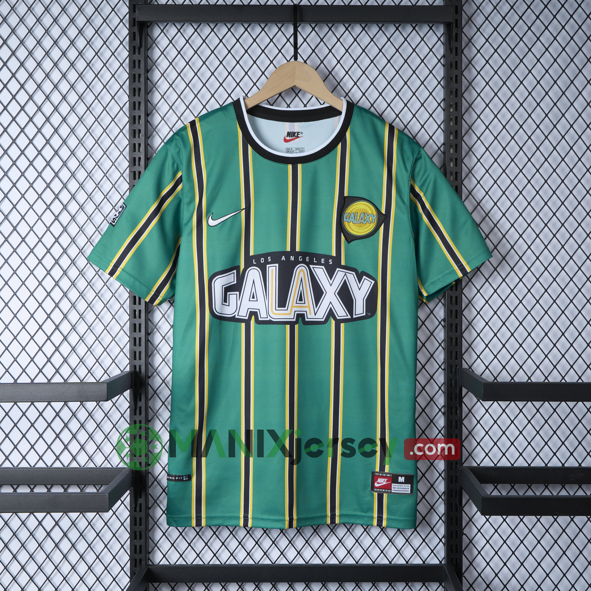 ManixJersey.com | Retro La Galaxy 1999 Home Jersey -Customize Name, Number and Patch | Worldwide Shipping