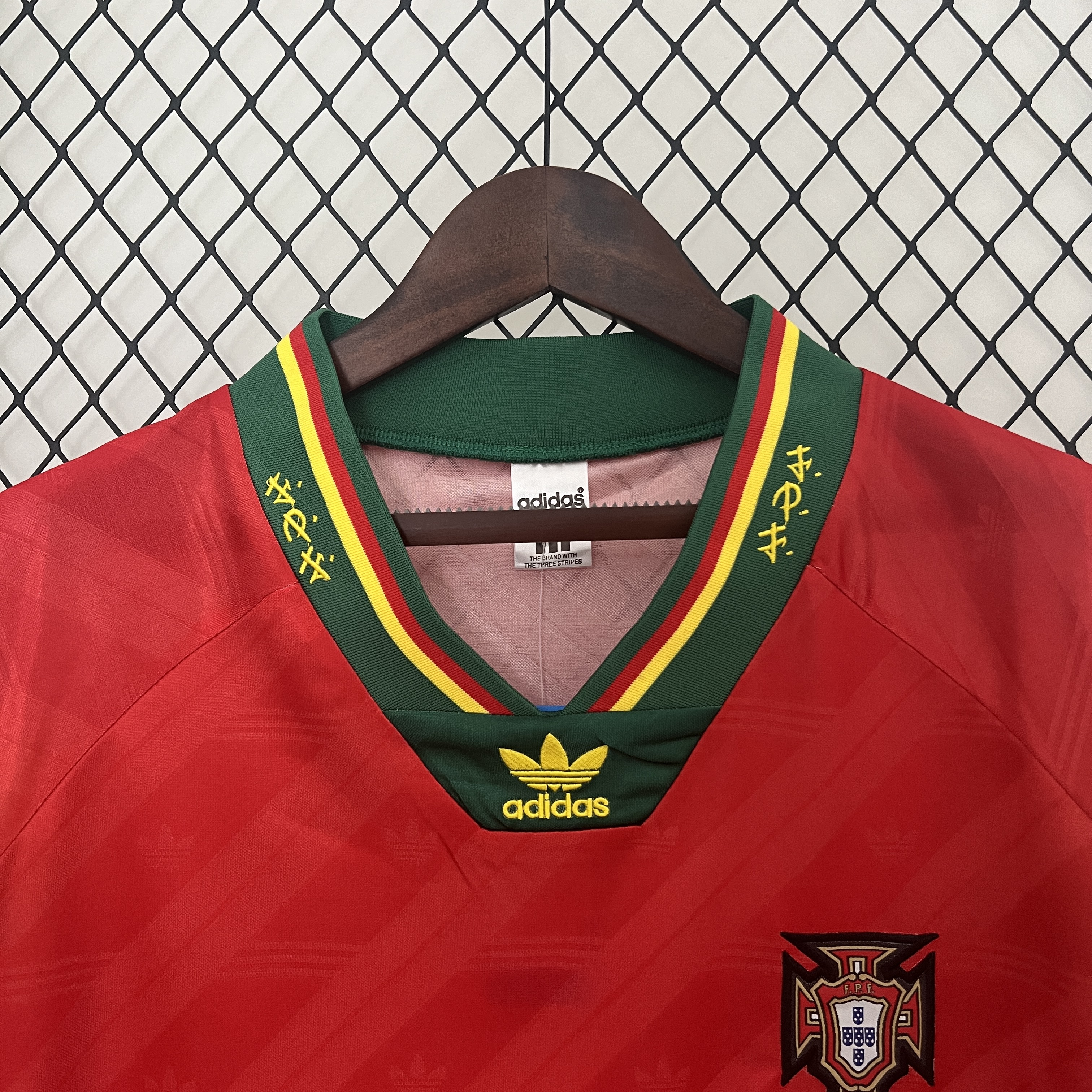 SIUjerseys-Retro Portugal 1992 Home Stadium Jersey