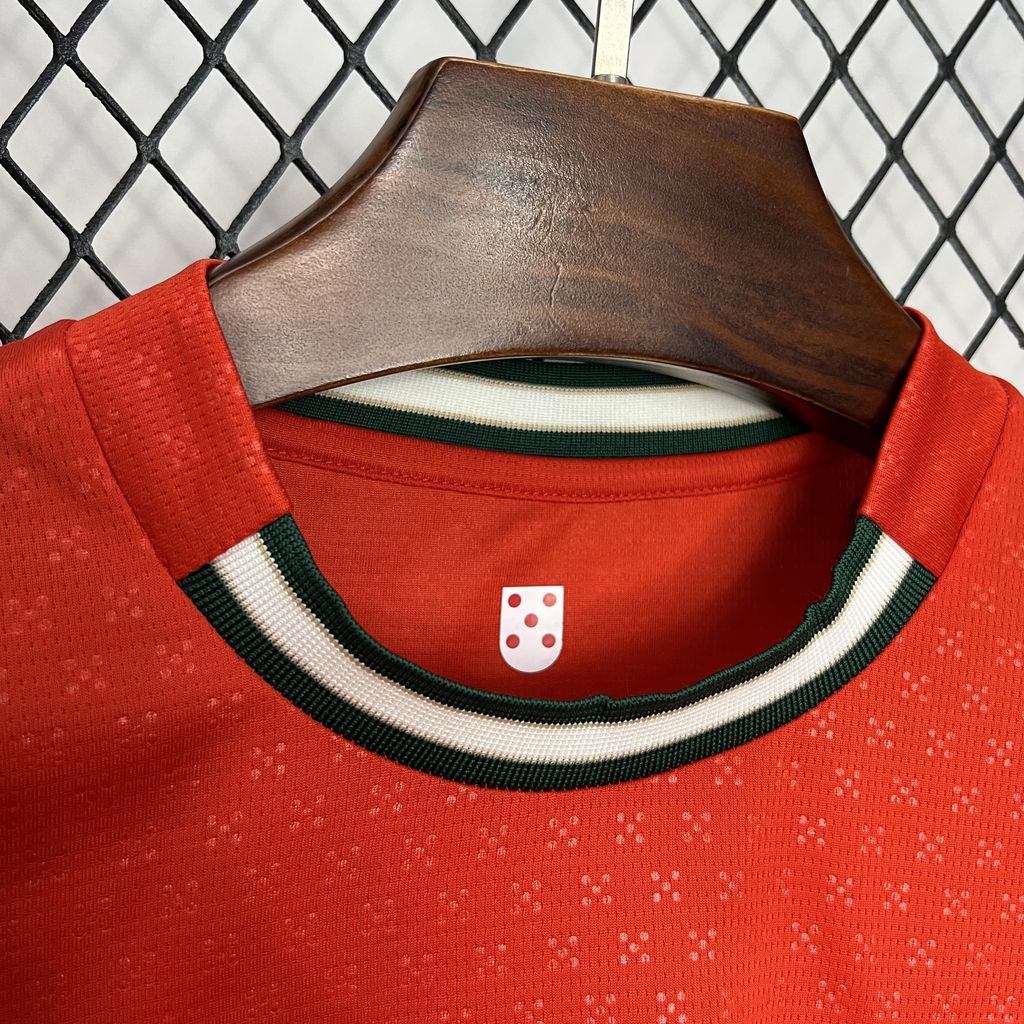 ManixJersey.com | Portugal 2025-26 Home Jersey - Fans Version -Customize Name, Number and Patch | Worldwide Shipping