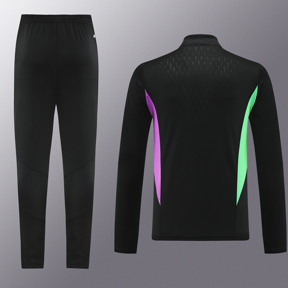 Bayern Munich 23-24 Long Sleeve Training Set - Black (No chest advertising):football jersey mysite: unitedjerseyfootball 邓江浪:football