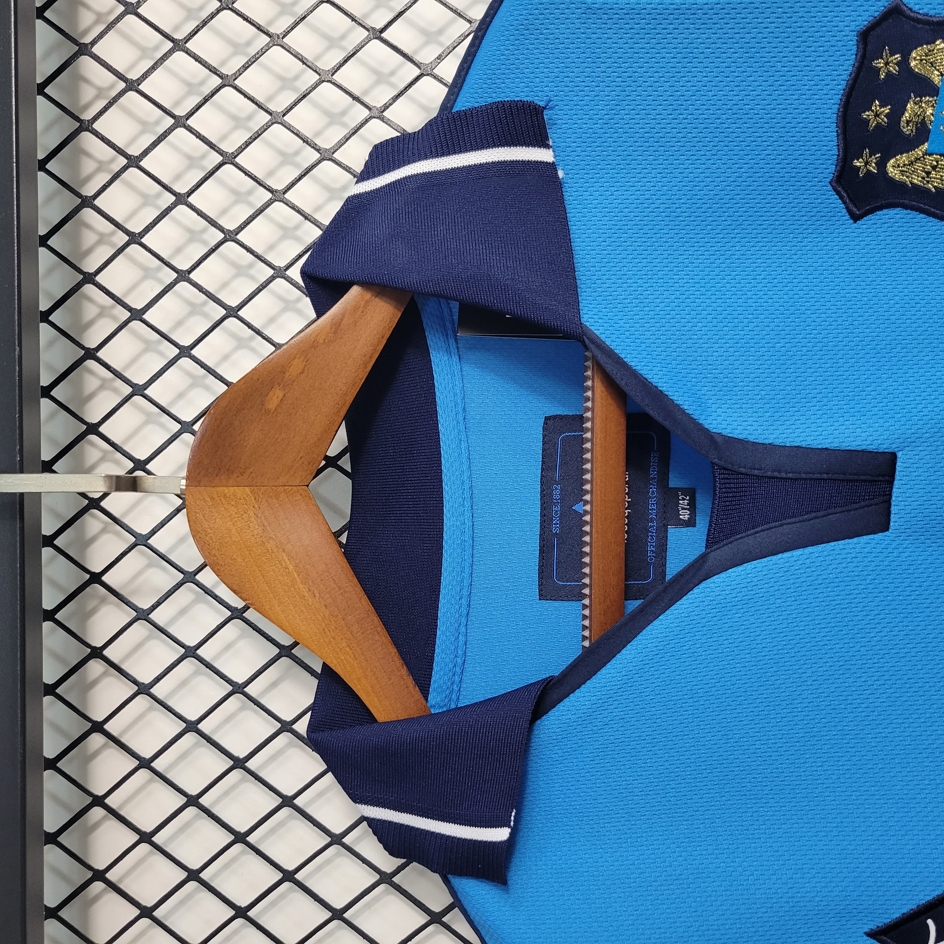 ManixJersey.com | Retro Manchester City 2001-02 Home Stadium Jersey -Customize Name, Number and Patch | Worldwide Shipping