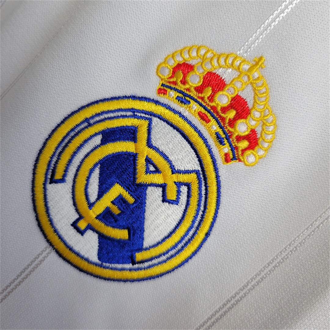 JerseysGala.com | Real Madrid Retro 12-13 Home Long Sleeve Jersey -Customize Name, Number and Patch | Worldwide Shipping