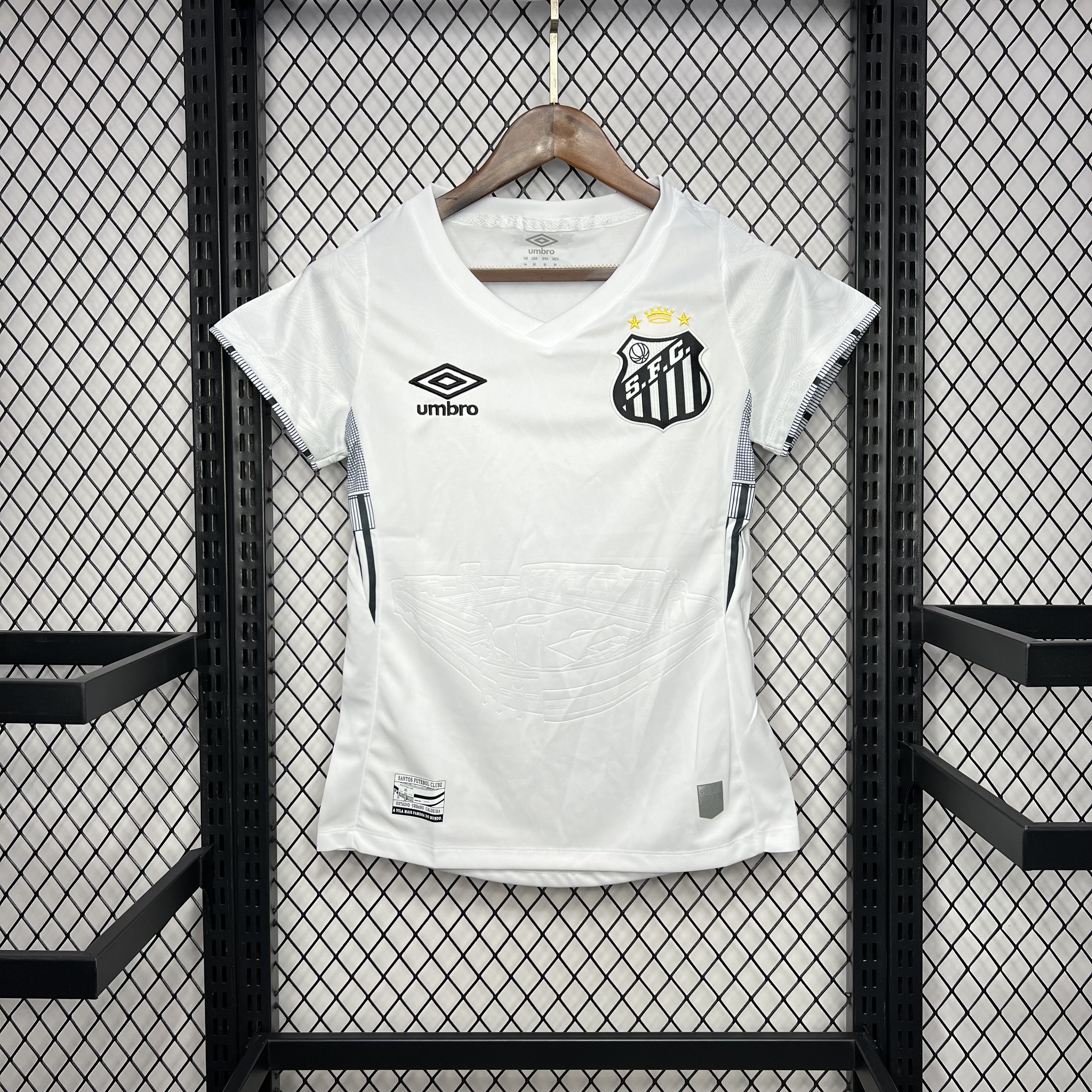 SIUjerseys-Women's Santos 24-25 Home Unsponsored Jersey - Fans Version