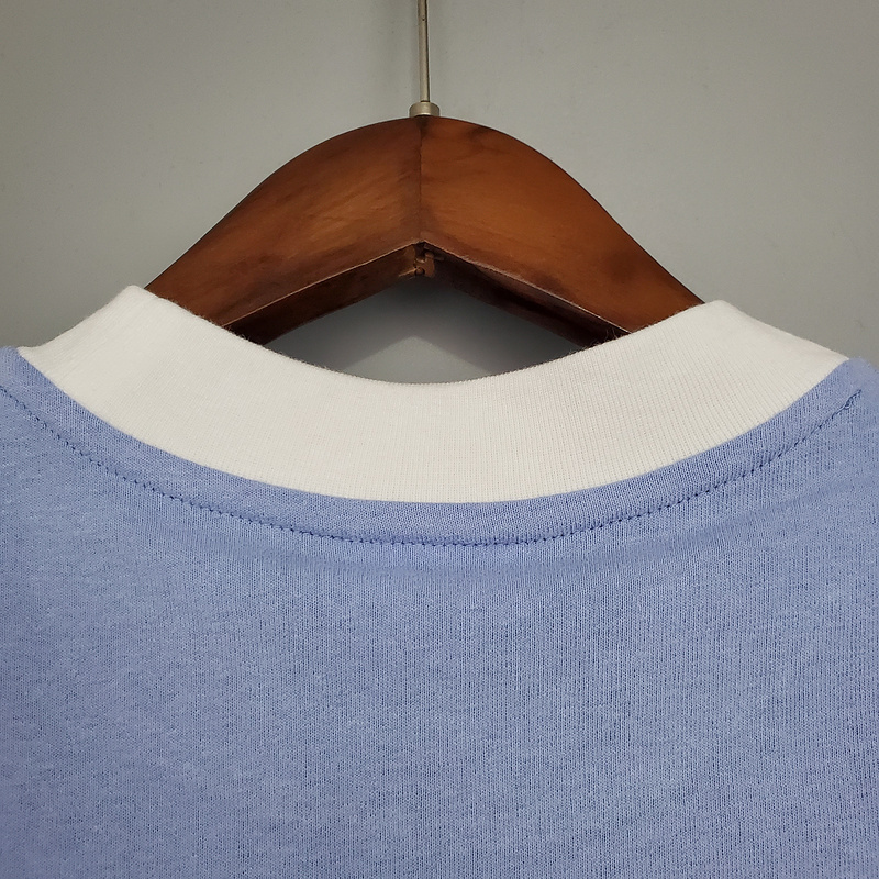 SIUjerseys-Retro Manchester City 1972 Home Stadium Jersey