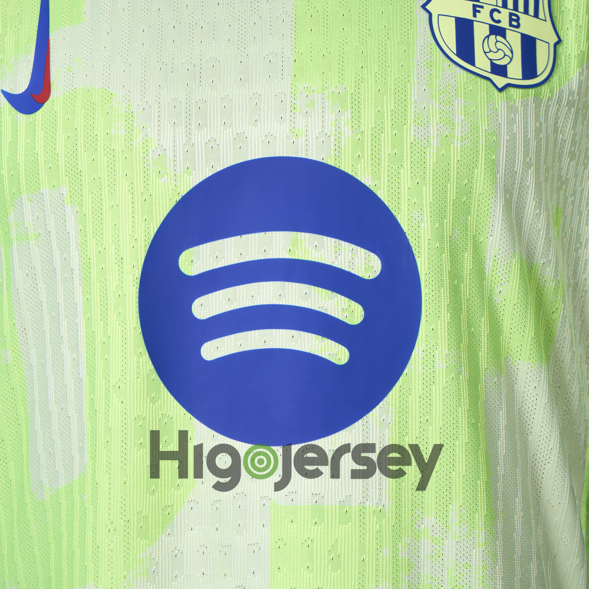 Higojerseys-Barcelona 24-25 Third Jersey with Big Logo - Player Version