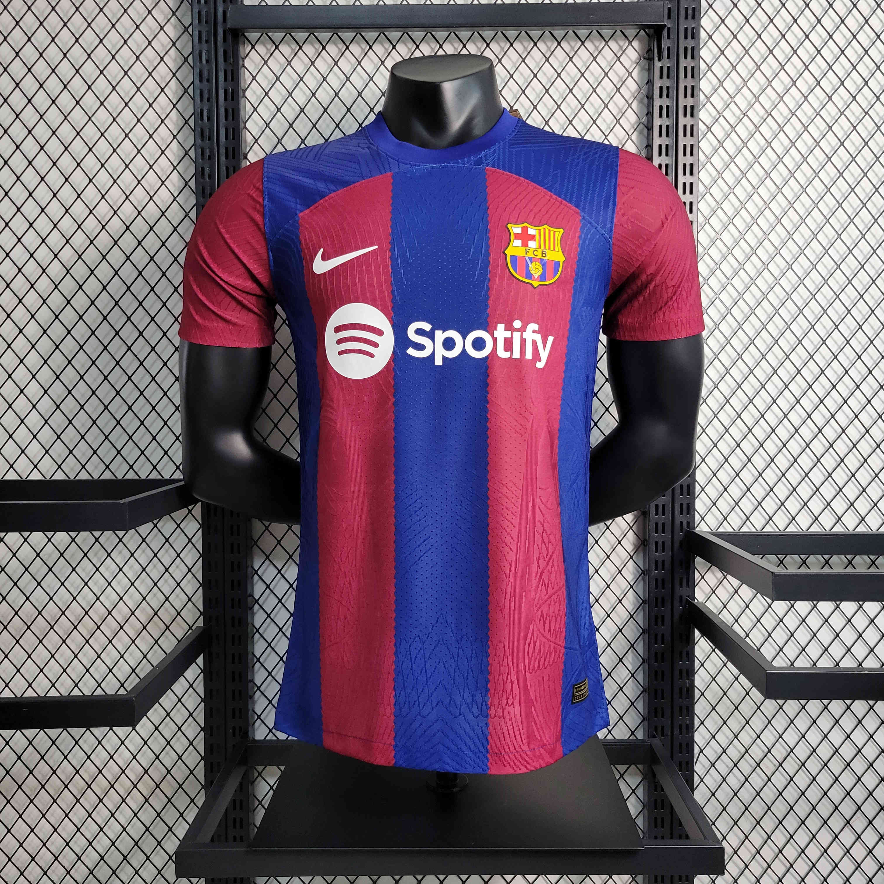 SIUjerseys-Barcelona 23-24 Home Stadium Jersey - Player Version