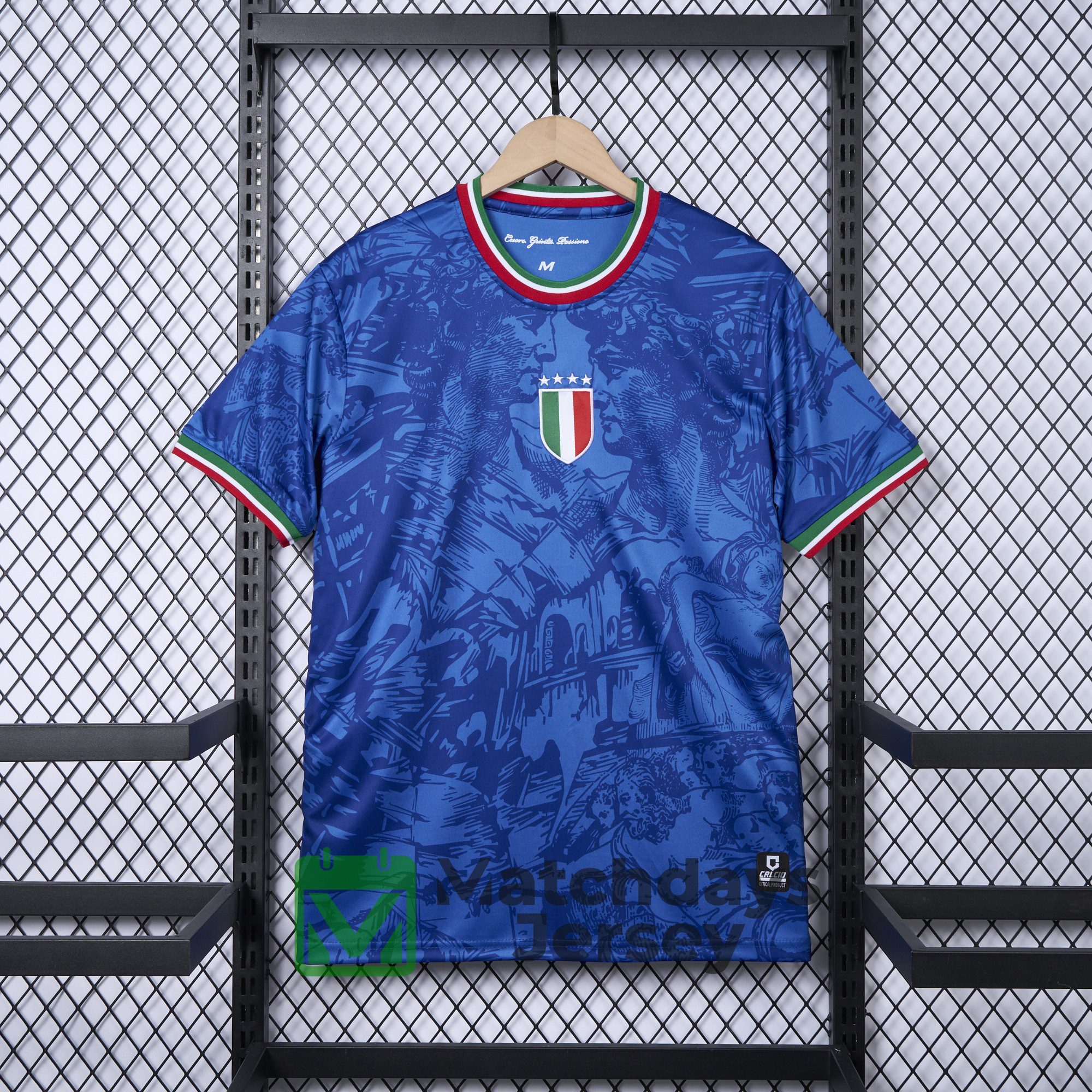 GlobeJersey-Italy 2024 Blue Special Edition Jersey - Fans Version
