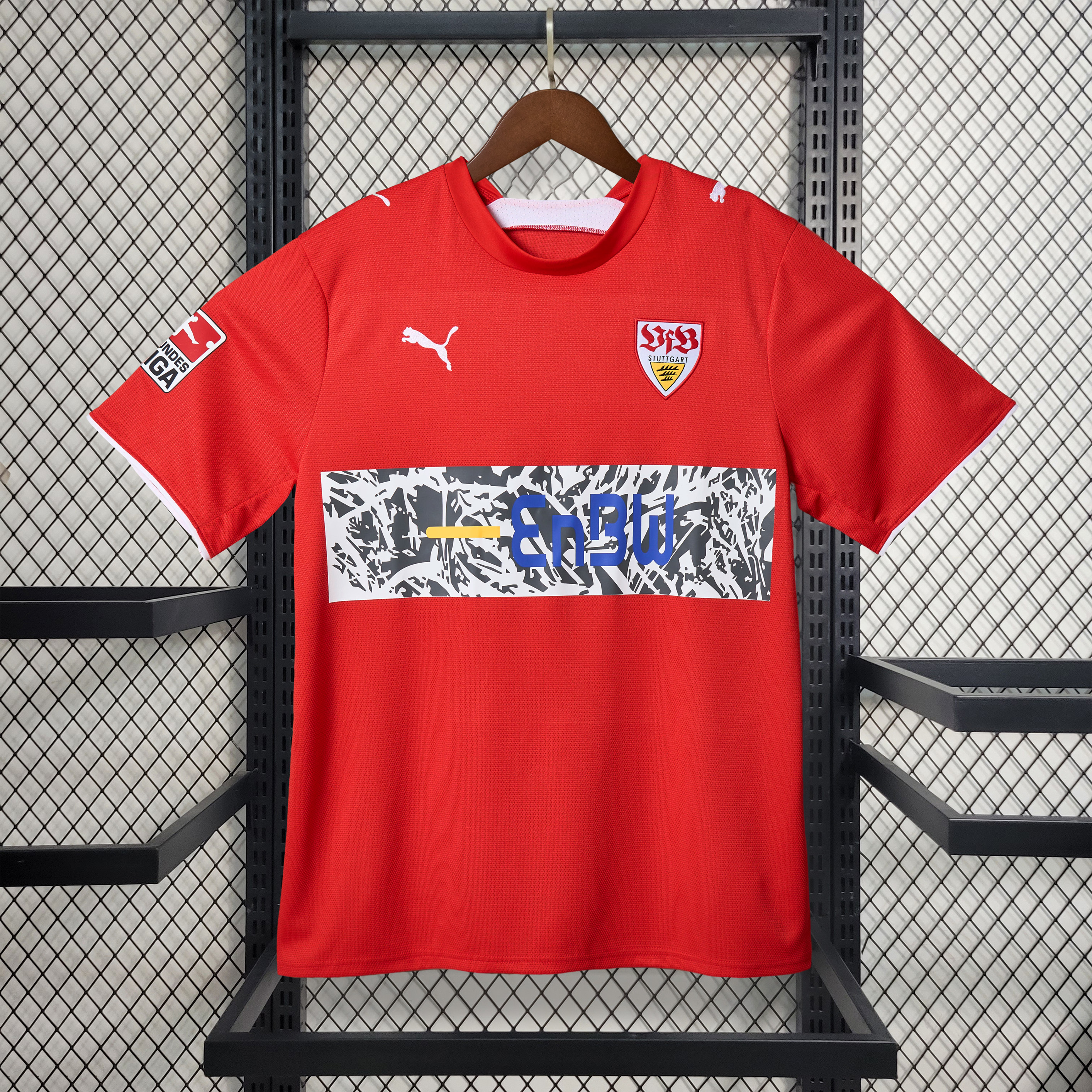 foot-Retro Stuttgart 06-07 Away Stadium Jersey
