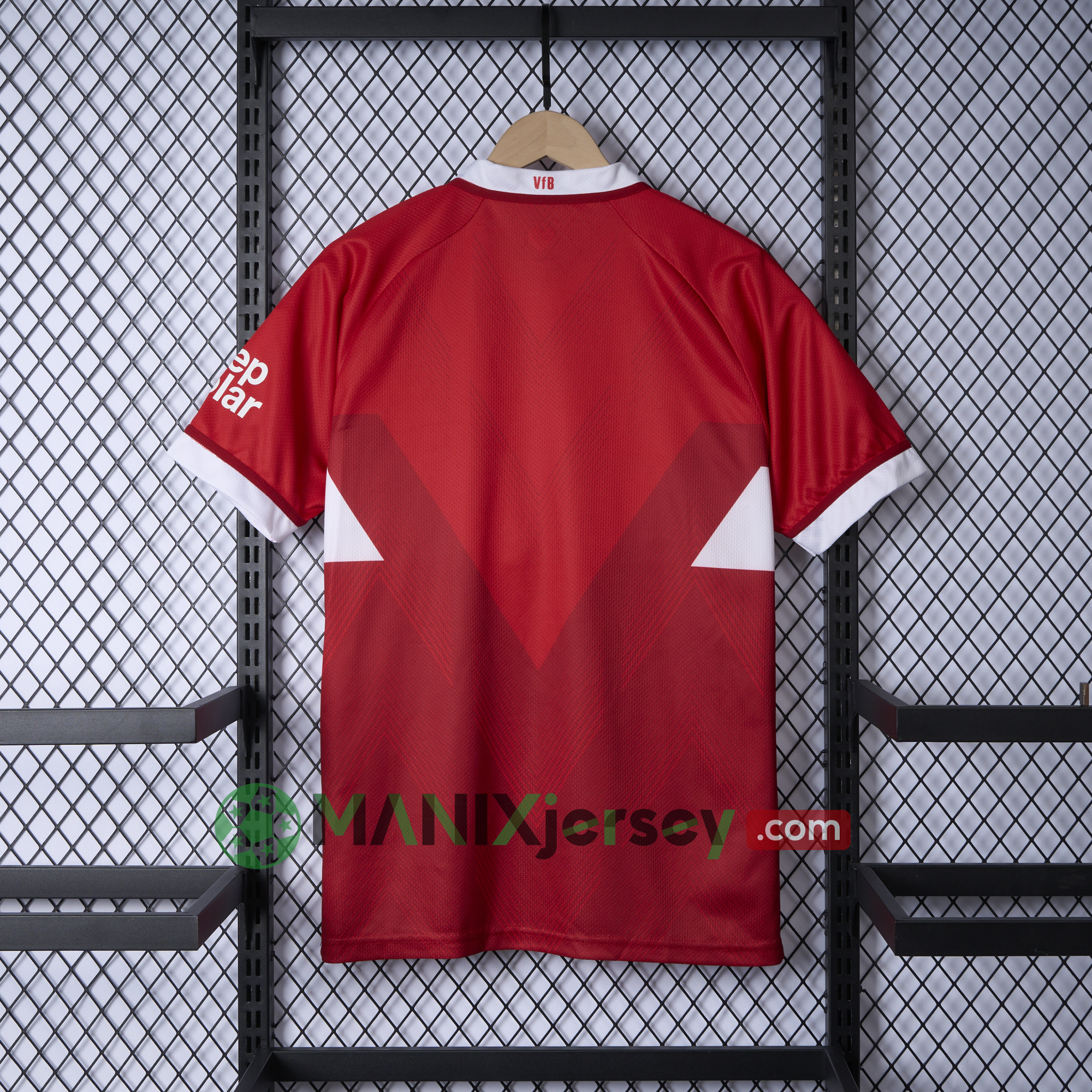 ManixJersey.com | VfB Stuttgart 24-25 Away Jersey - Fans Version -Customize Name, Number and Patch | Worldwide Shipping