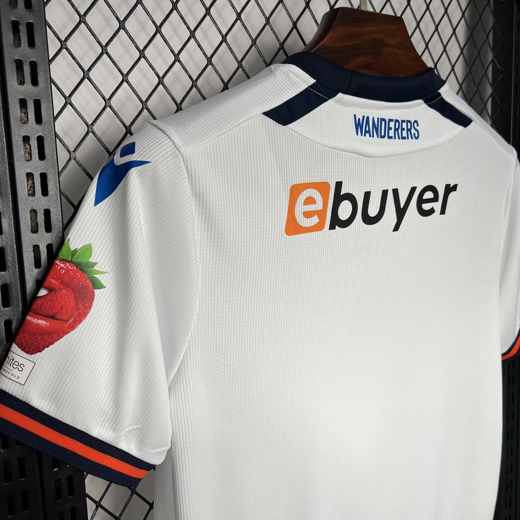 SIUjerseys-Bolton Wanderers 24-25 Home Stadium Jersey - Fans Version