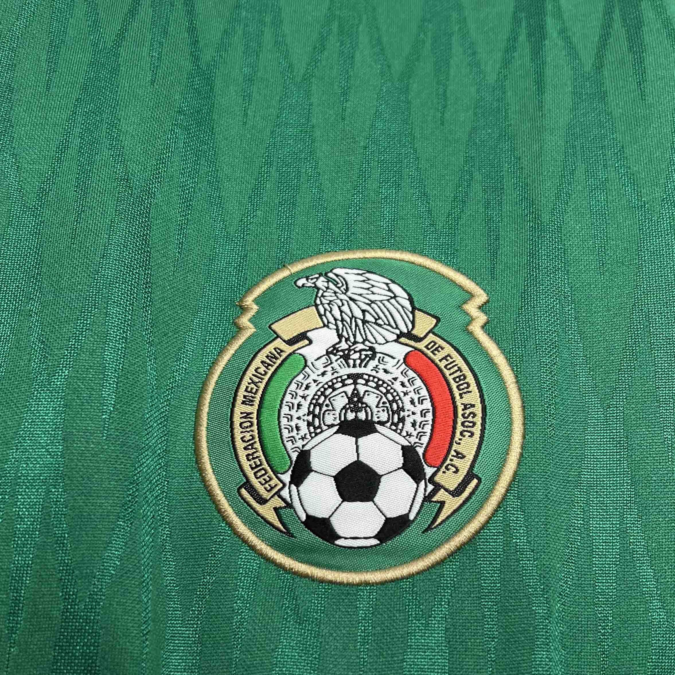 ManixJersey.com | Retro Mexico 2010 Home Stadium Jersey -Customize Name, Number and Patch | Worldwide Shipping